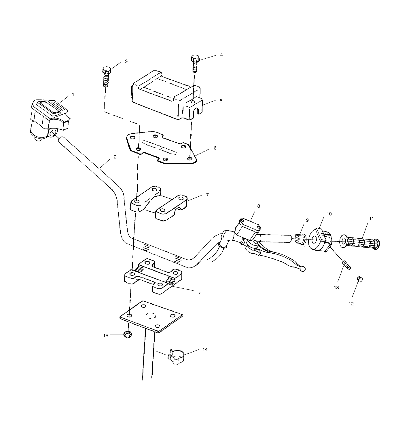 STEERING - HANDLEBAR - A00AA32AB (4960076007B007)