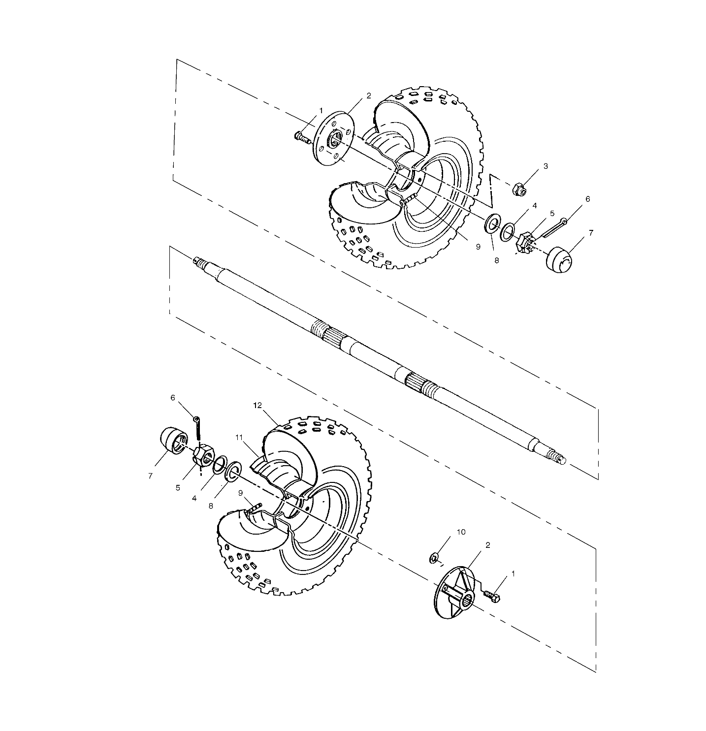 REAR WHEEL - A00AA32AB (4960076007B010)