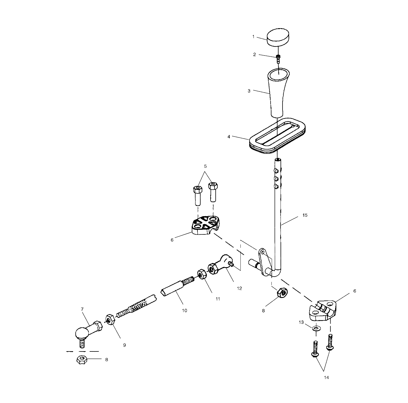 GEAR SELECTOR - A00AA32AB (4960076007C009)