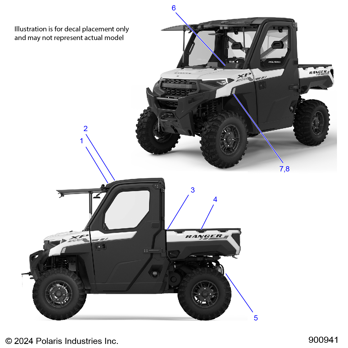 BODY, DECAL, GENERAL - R25RRV99AC (900941)