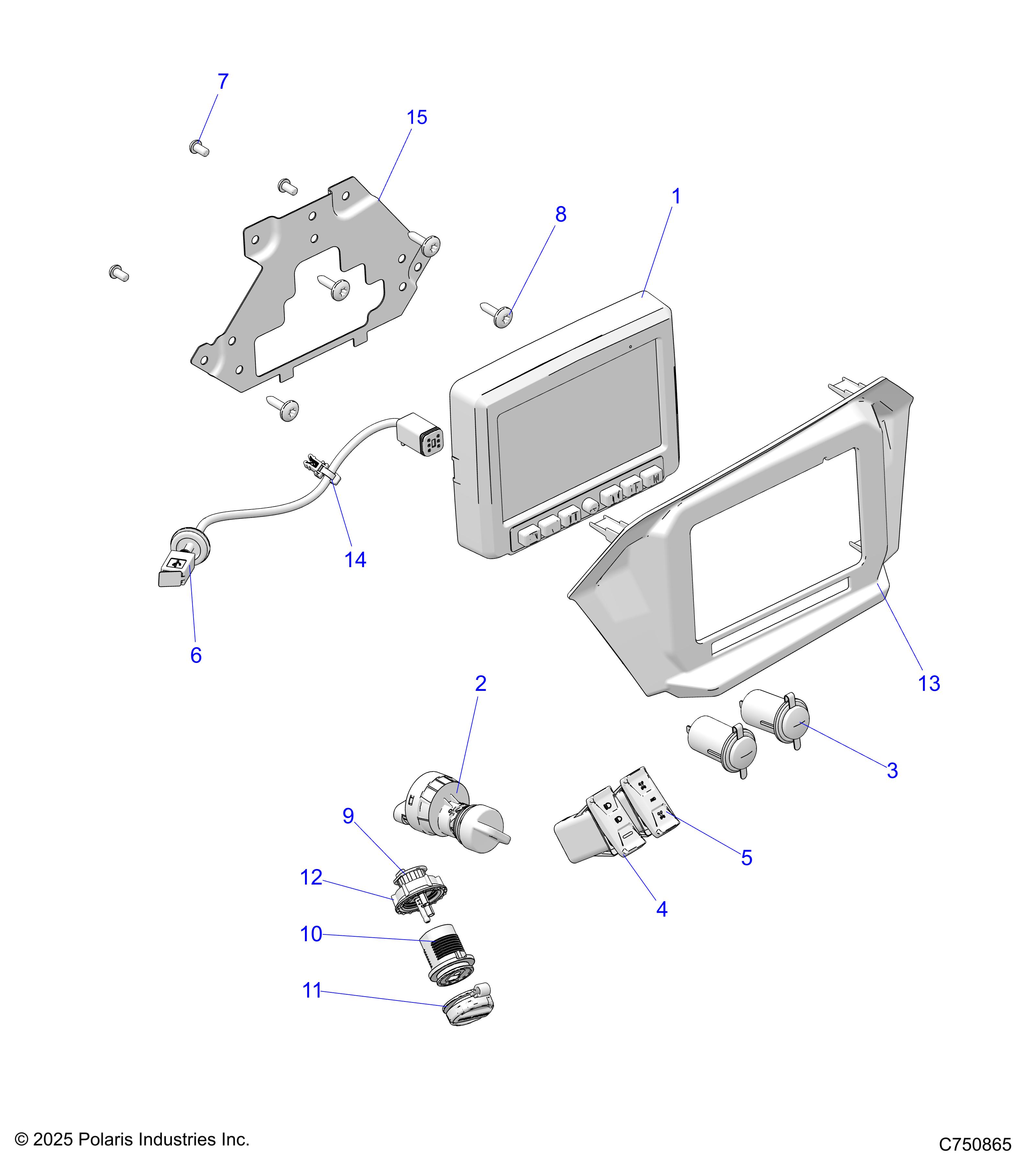 ELECTRICAL, DASH INSTRUMENTS AND CONTROLS - Z24NMF99AR/AM/BR/BM (C750865)