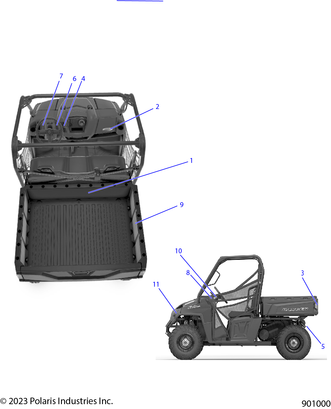 BODY, DECALS, GENERAL - R24CCA57A1 (901000)