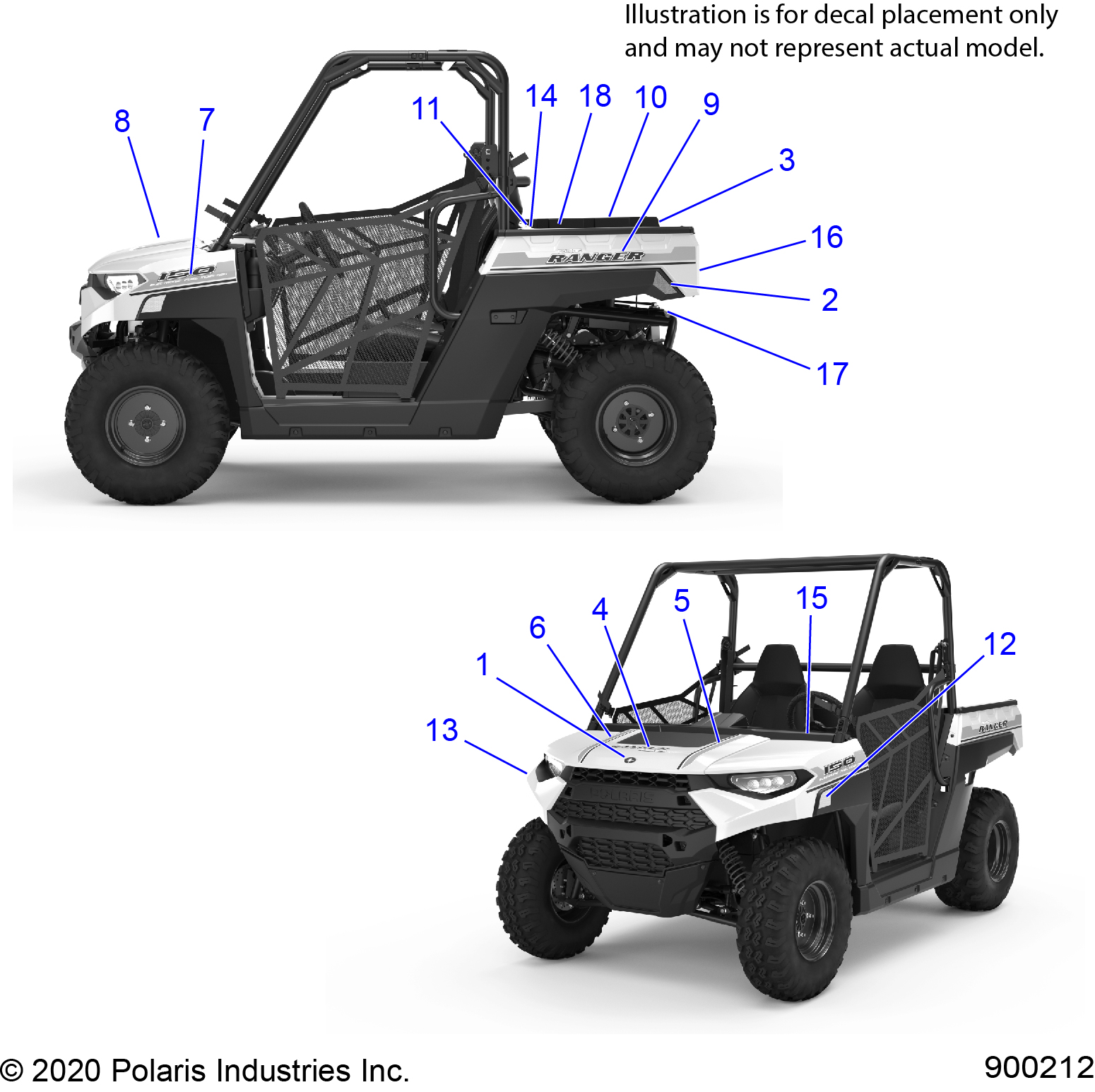 BODY, DECALS - A21HZB15A1/A2/B1/B2 (900212)