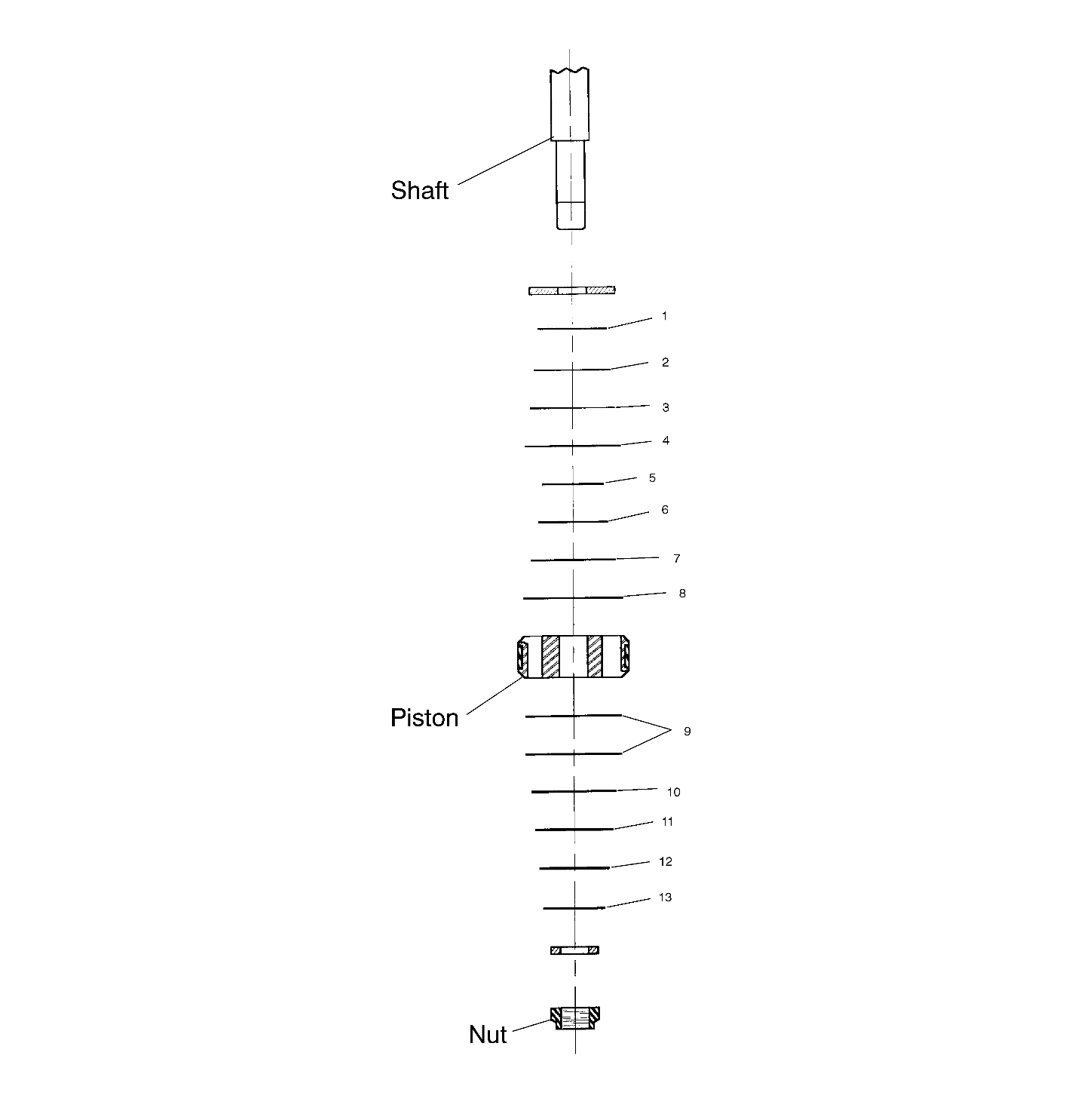 SHOCK VALVING - A01BA50AA (4963716371C012)