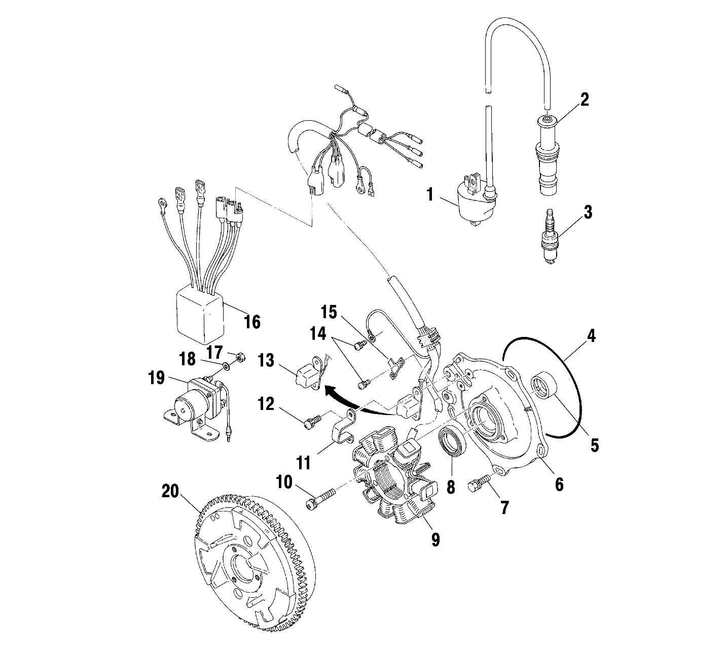 MAGNETO - A01BA50AA (4963716371D010)