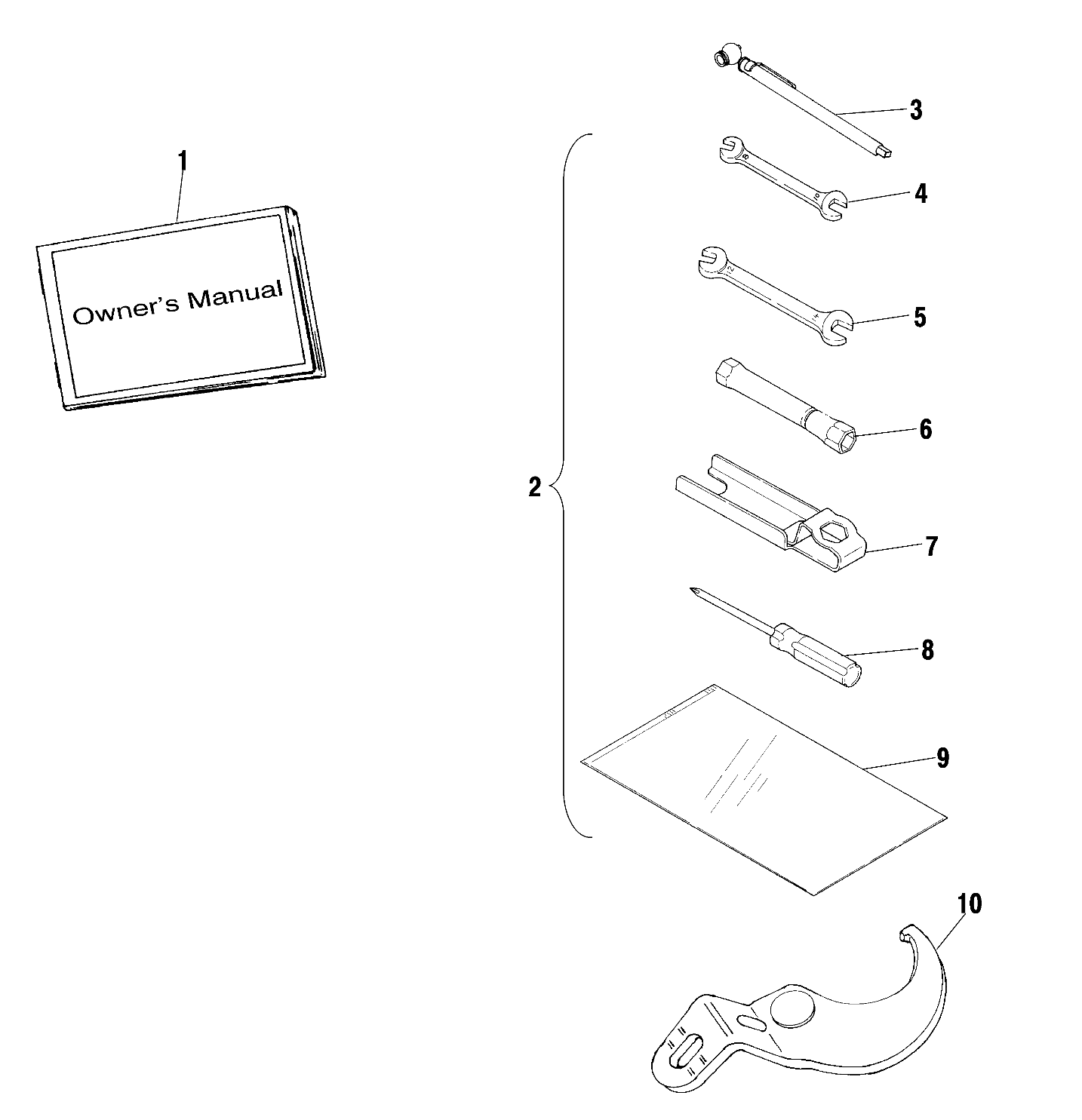 TOOL KIT - A01BA50AA (4963716371D013)