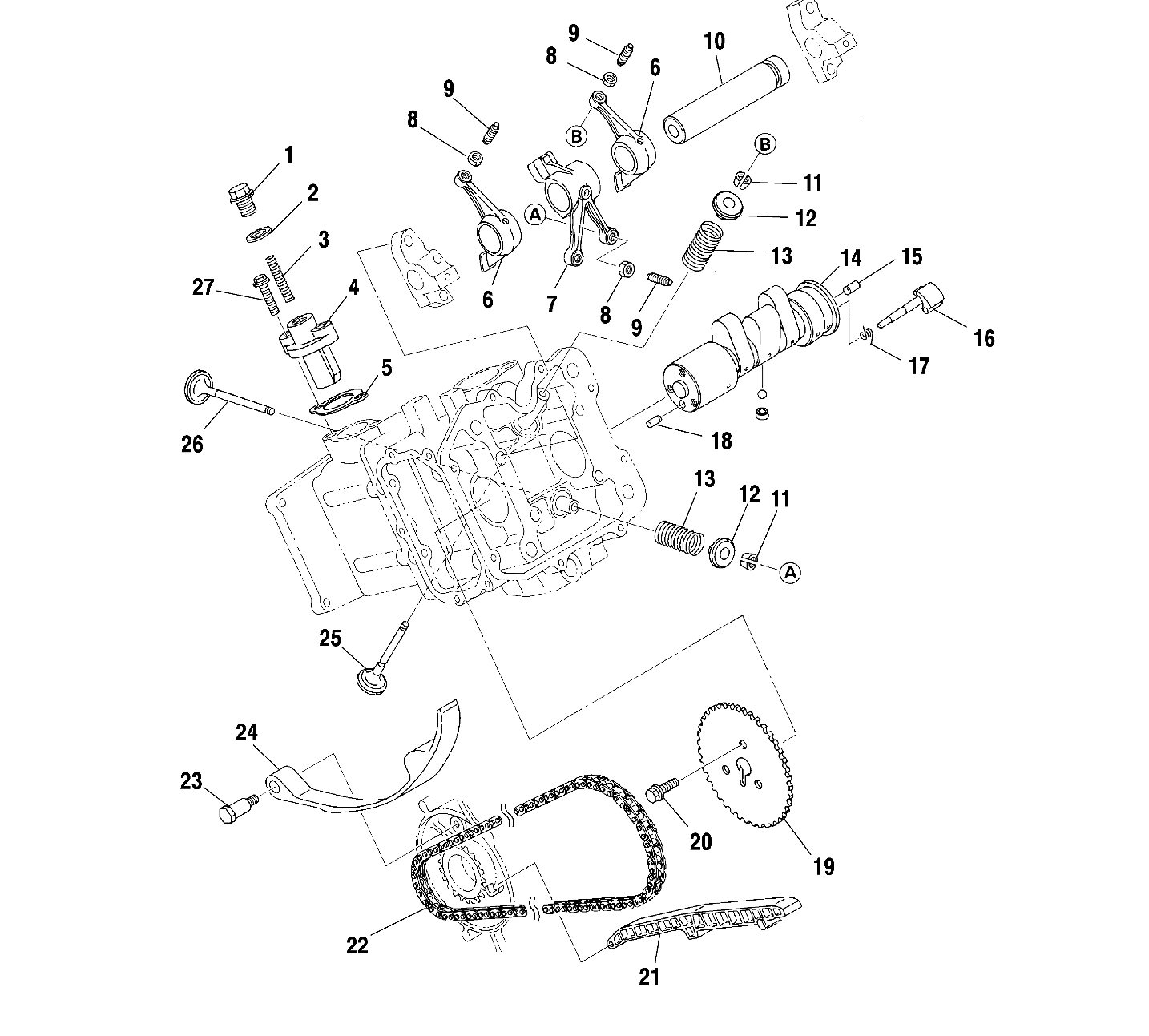 INTAKE and EXHAUST - A01BG50(AA)(AB) (4963766376D006)