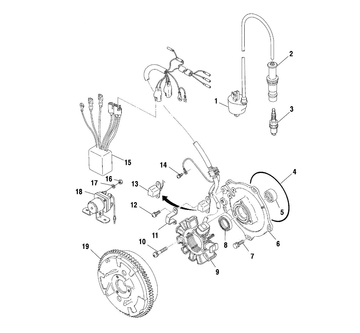 MAGNETO - A01BG50(AA)(AB) (4963766376D011)