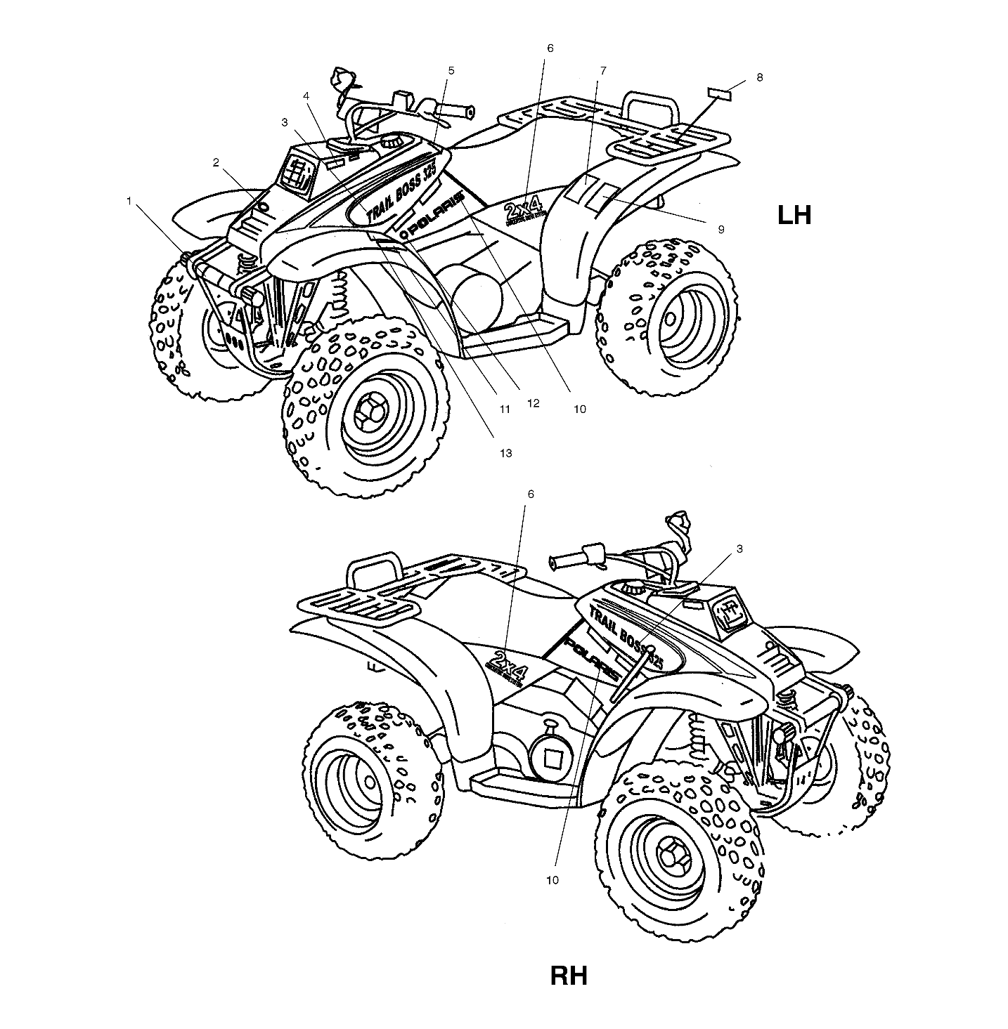 DECALS - A01AA32AA (4963816381A006)