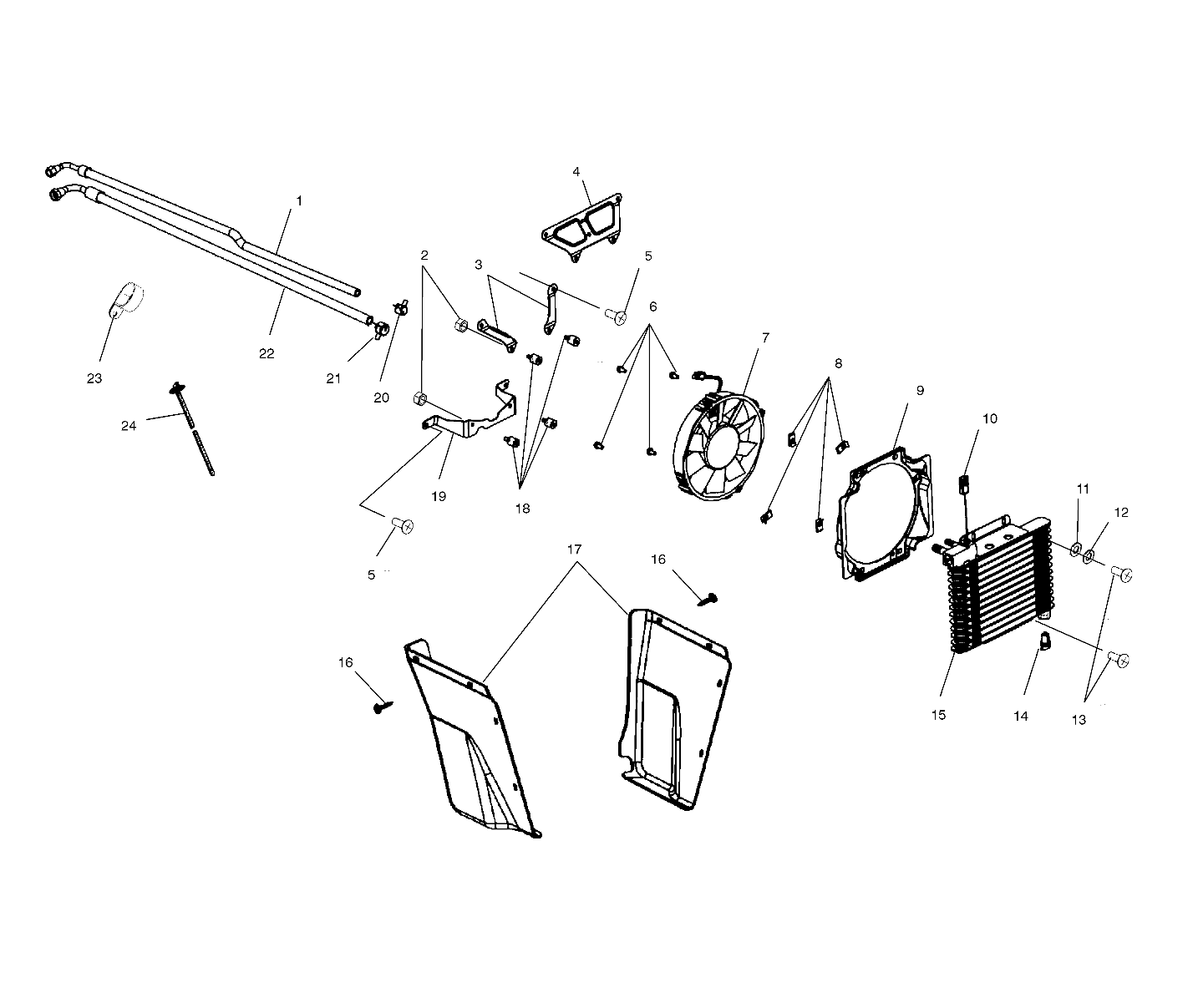 OIL COOLING - A01AA32AA (4963816381B014)