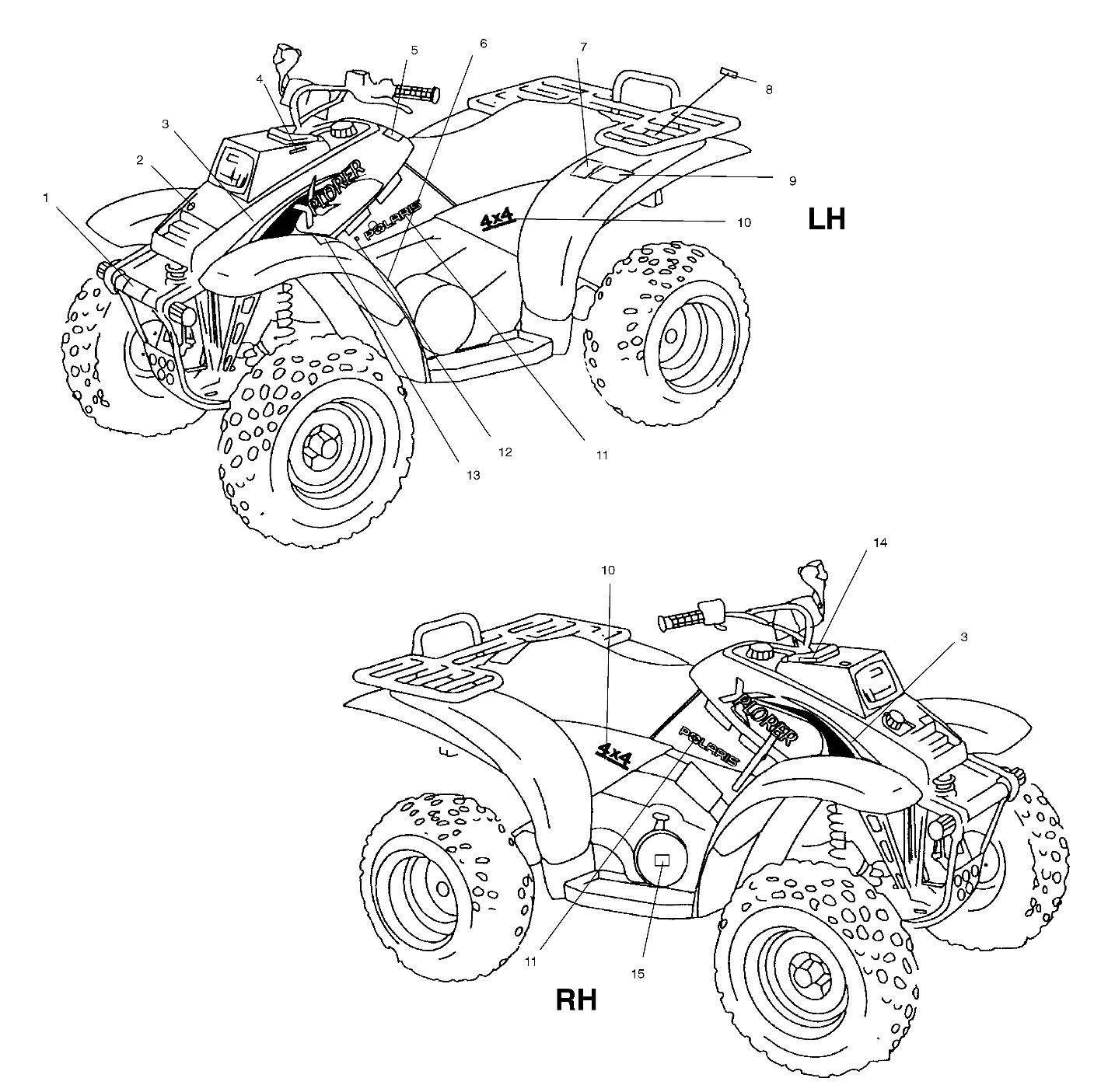 DECALS - A01AG25CA (4963866386A006)