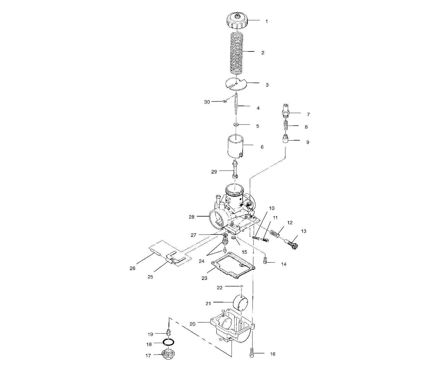 CARBURETOR - A01AG25CA (4963866386D001)