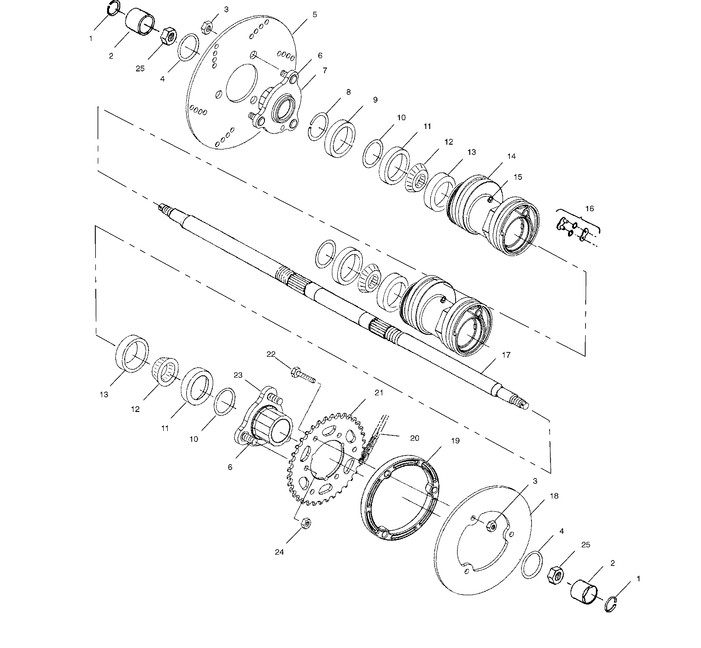 REAR HOUSING - A01CG38CA (4963916391B014)