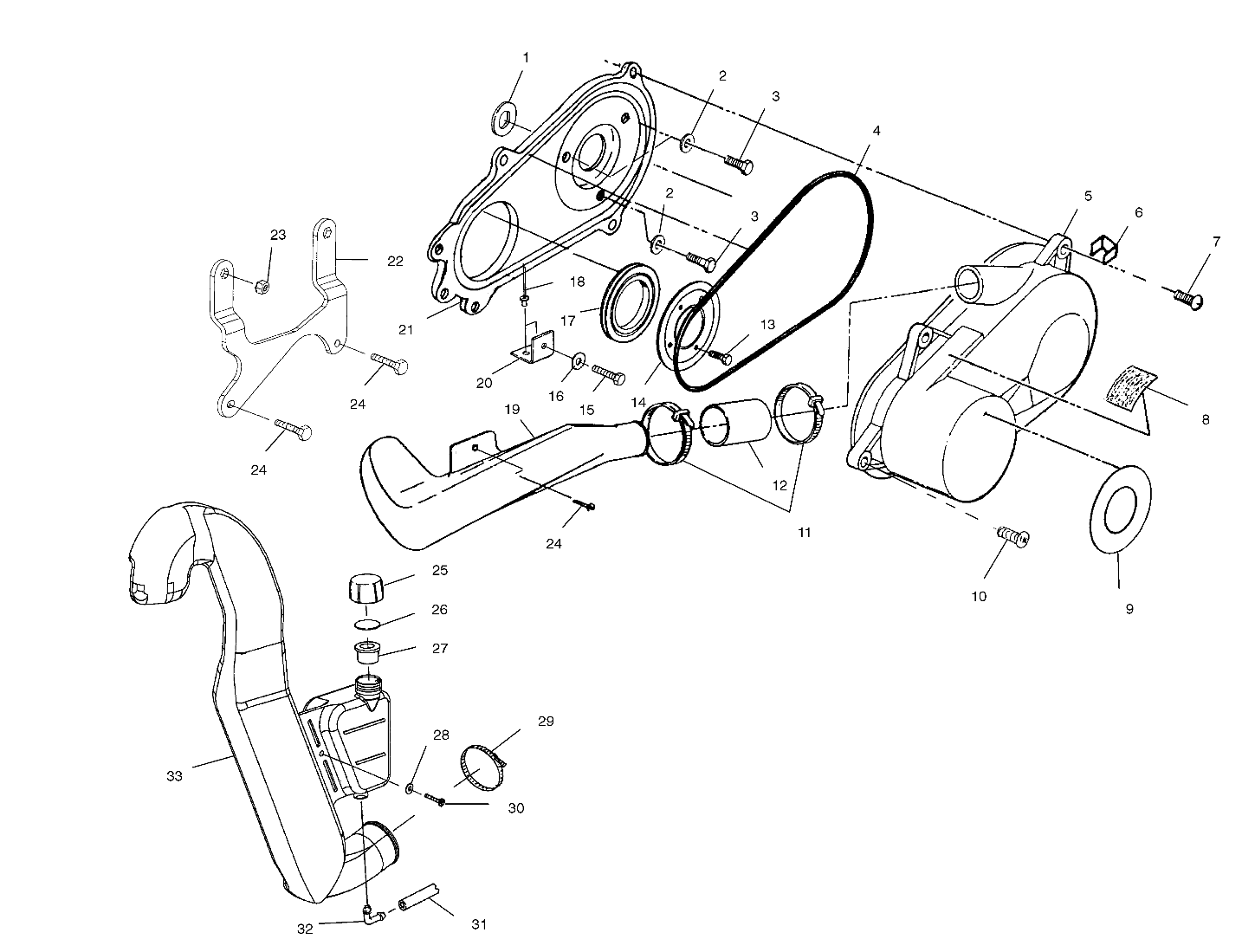 CLUTCH COVER - A01CG38CA (4963916391C005)