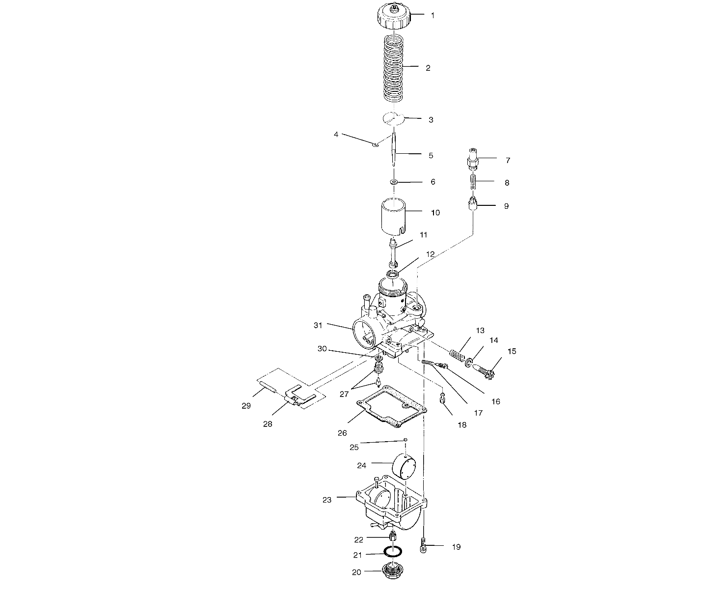 CARBURETOR - A01CG38CA (4963916391D002)