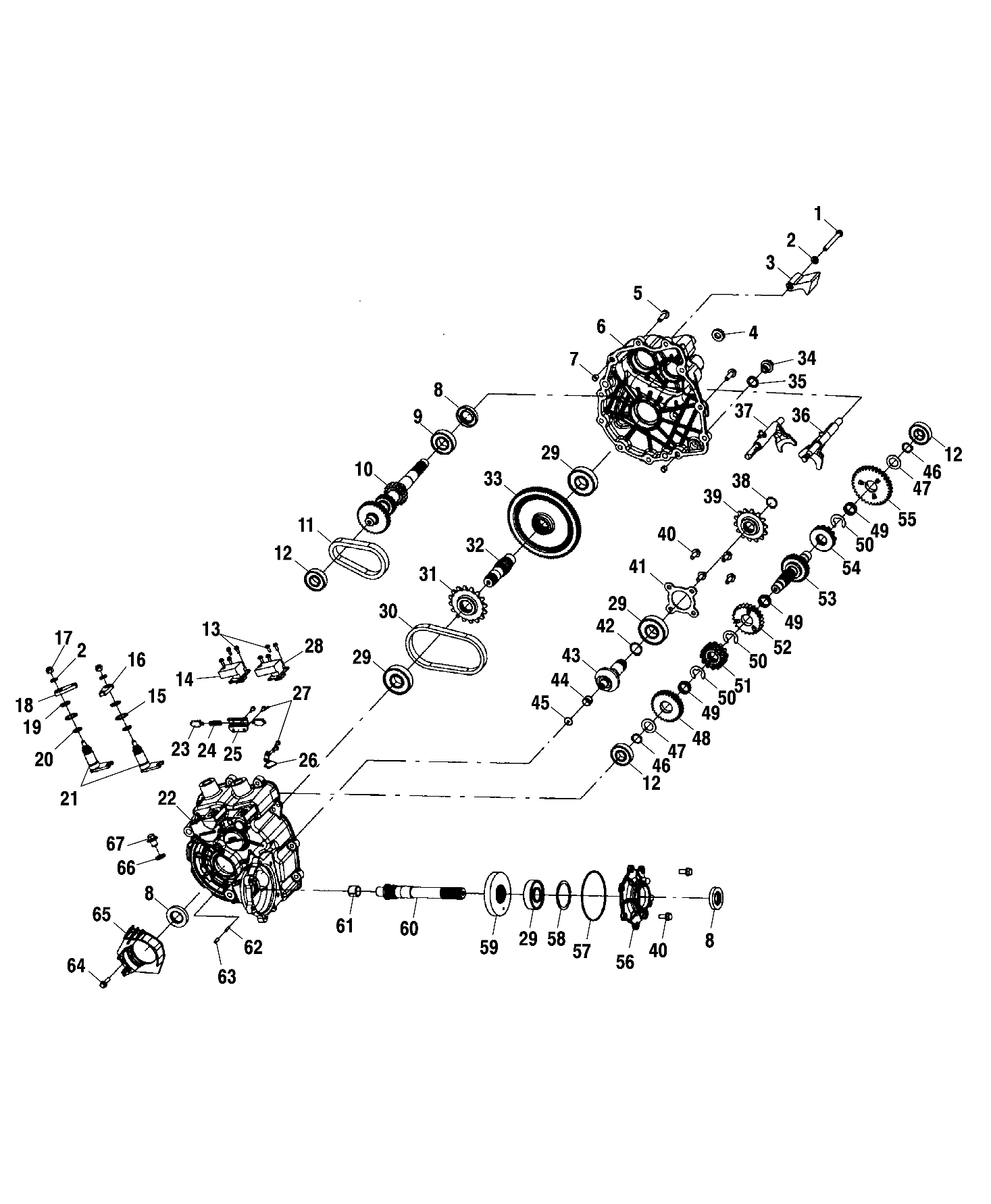 GEARCASE (If built after 4/01/01)- A01CG38CA (4963916391D07)