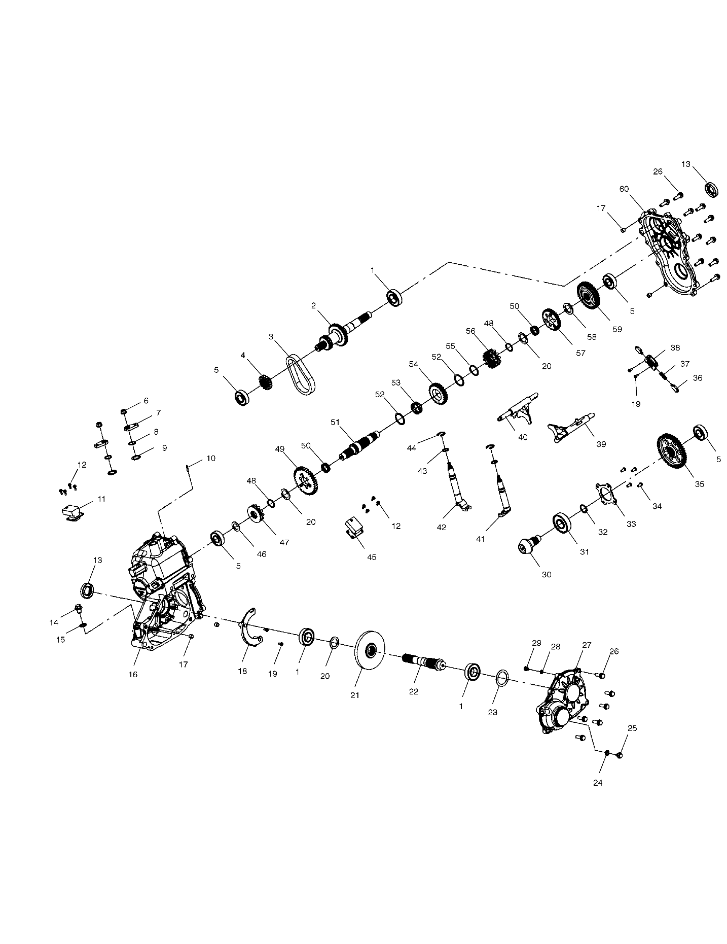 MAIN GEARCASE - A01CB32AA (4963966396C005)