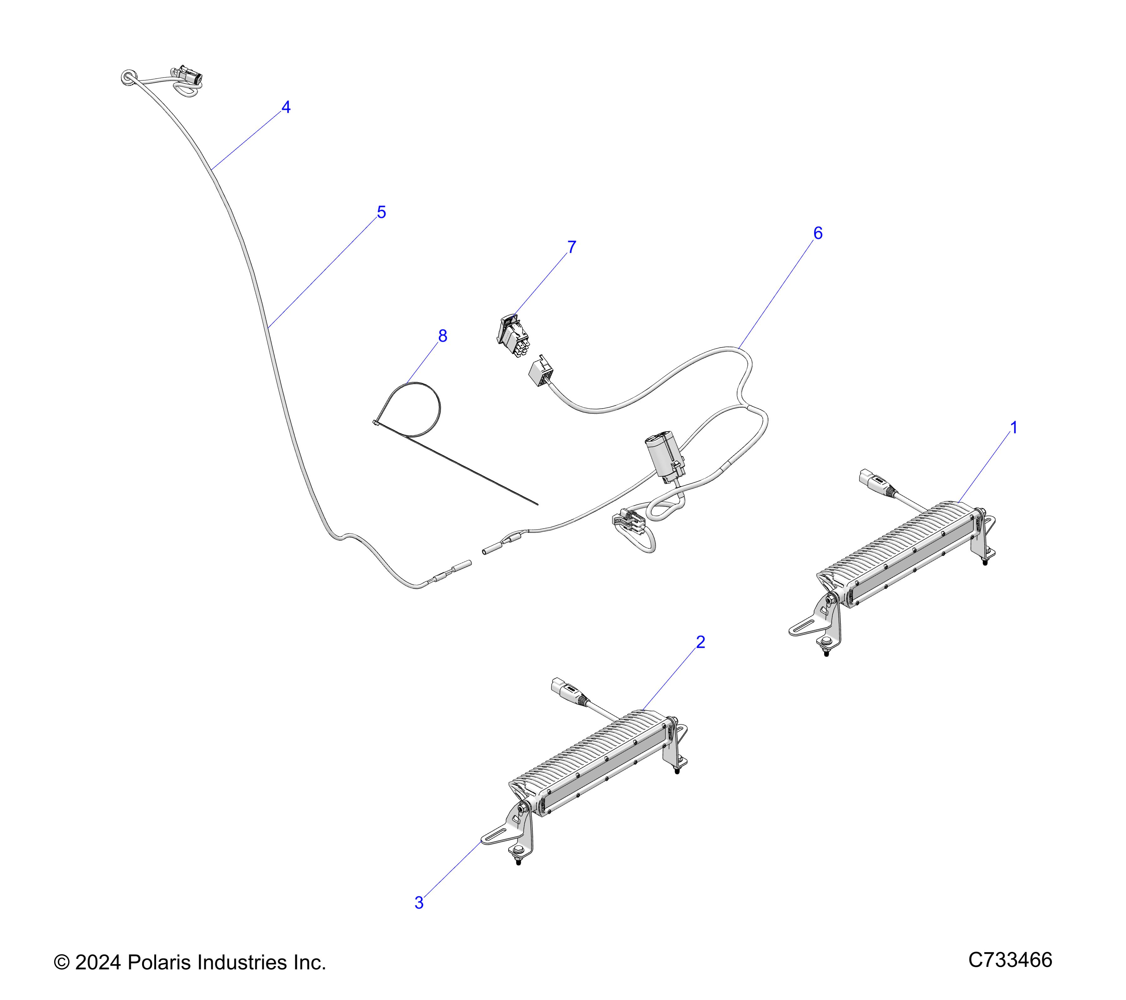 ELECTRICAL, LIGHTBAR - R25MAA57L5 (C733466)