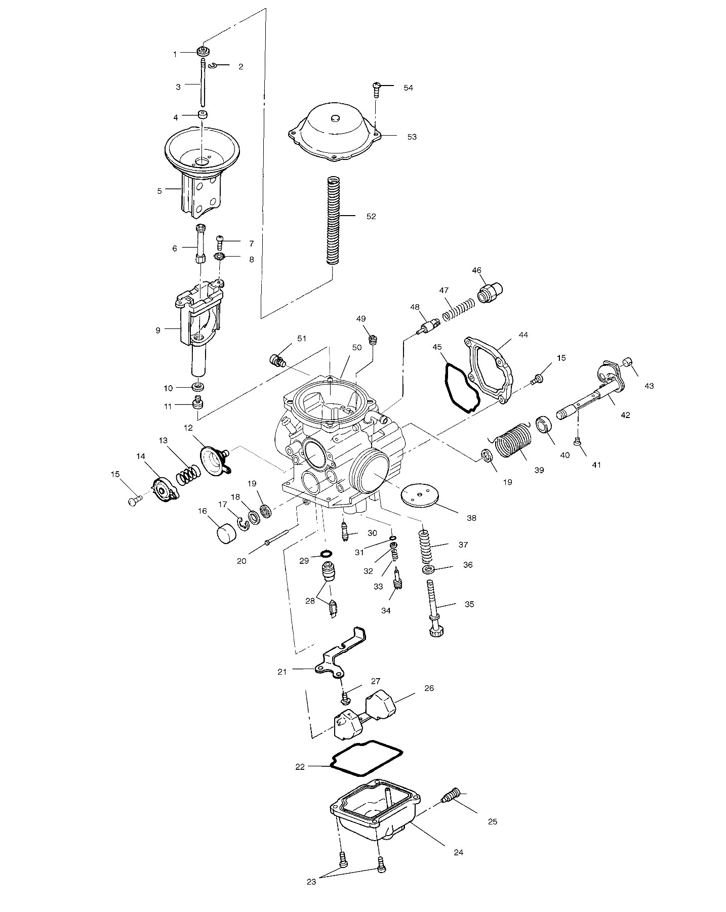 CARBURETOR - A01CK32AA (4964086408C009)