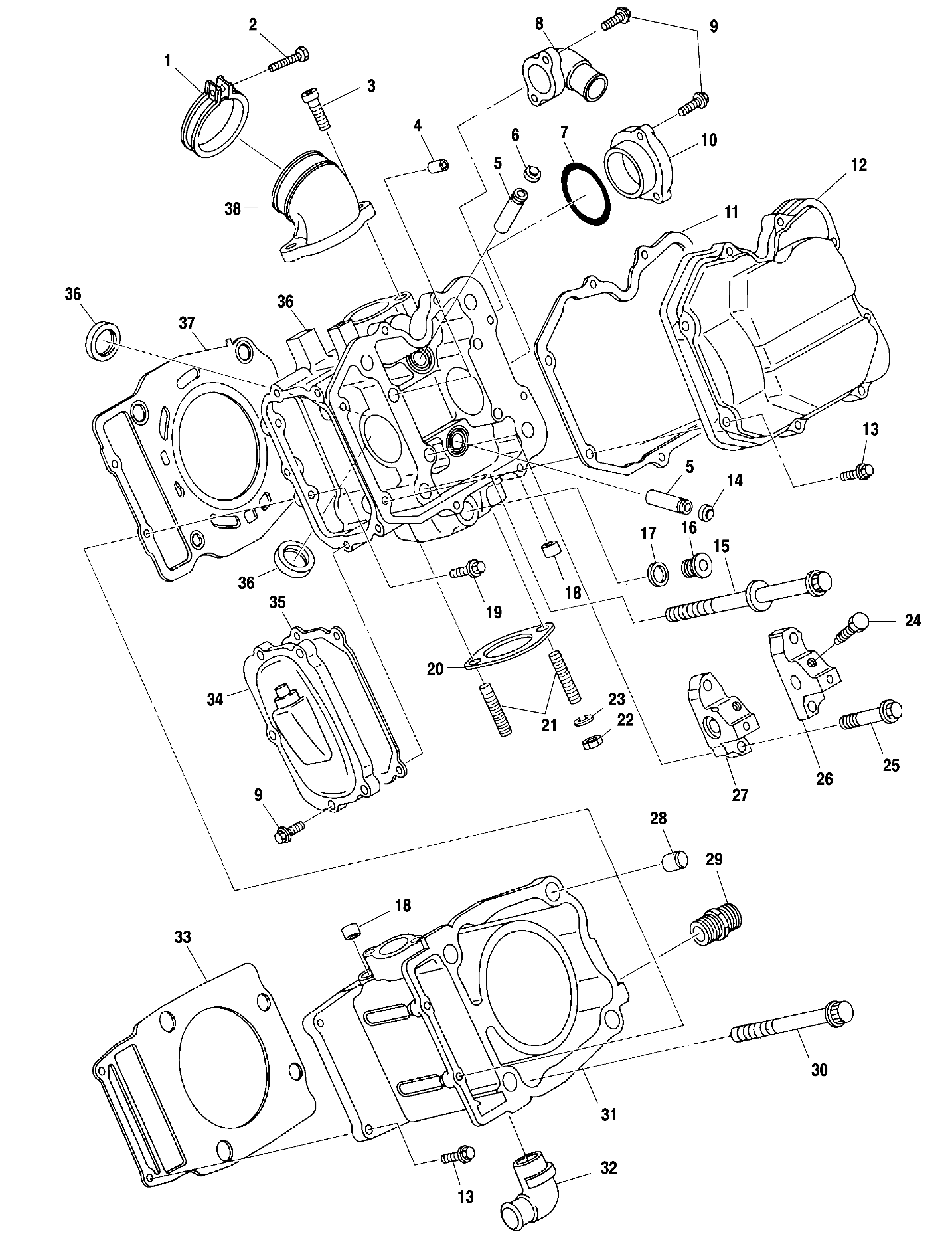 CYLINDER - A01CK42AA (4964136413C007)