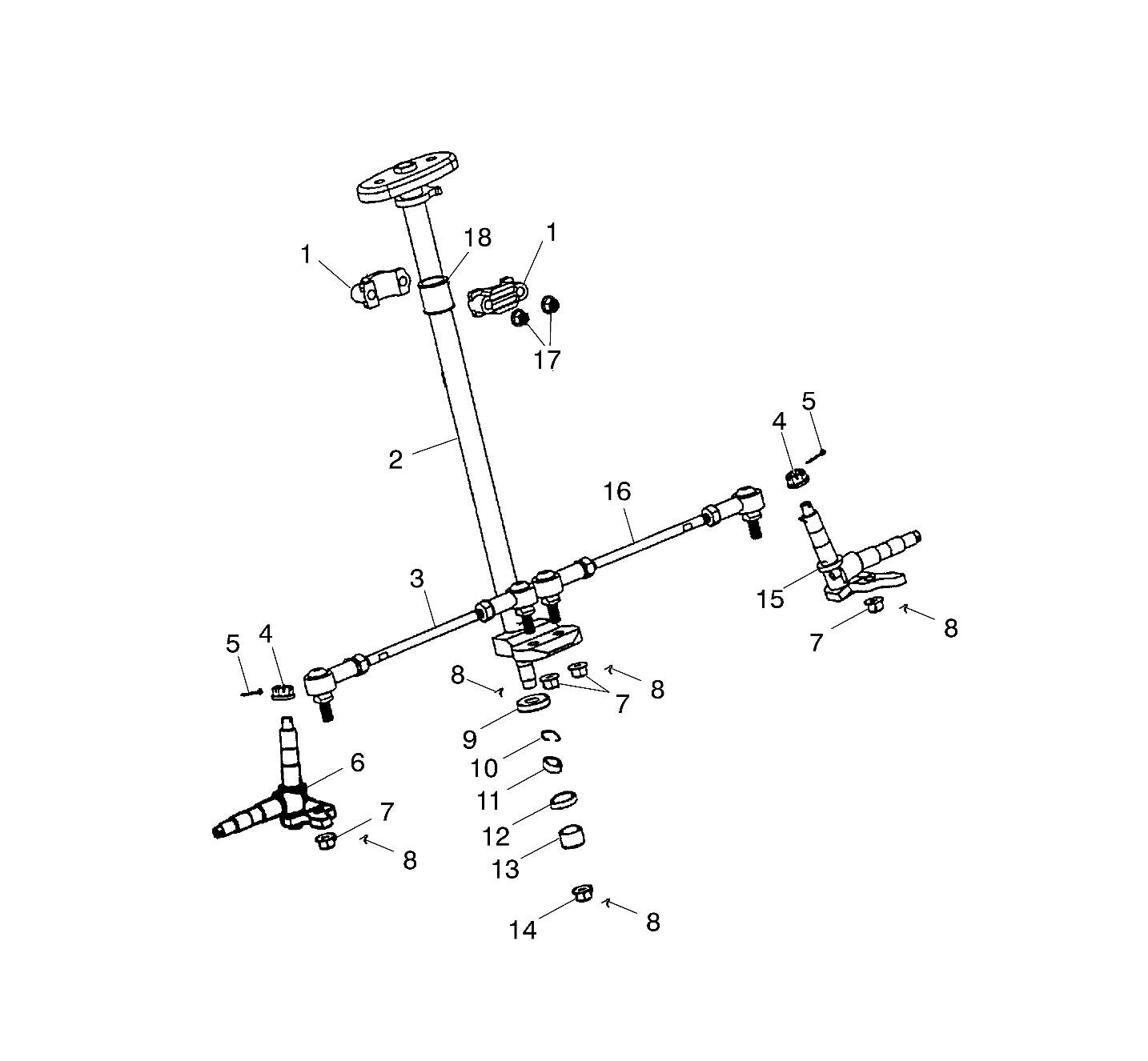 STEERING - A01FA09CA (4964326432B014)