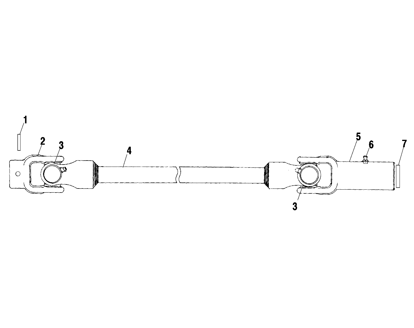 PROP SHAFT (If Built Before 12/07/00) - A10CH46CA (4964376437B002)