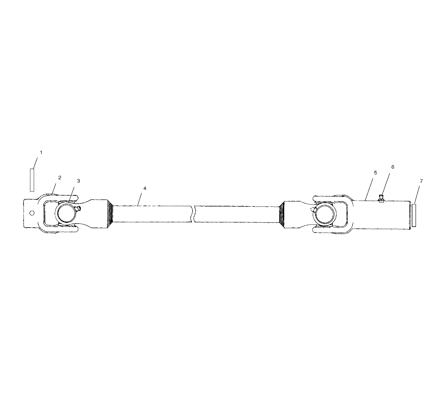 PROP SHAFT (If Built After 12/07/00) - A10CH46CA (4964376437E05)