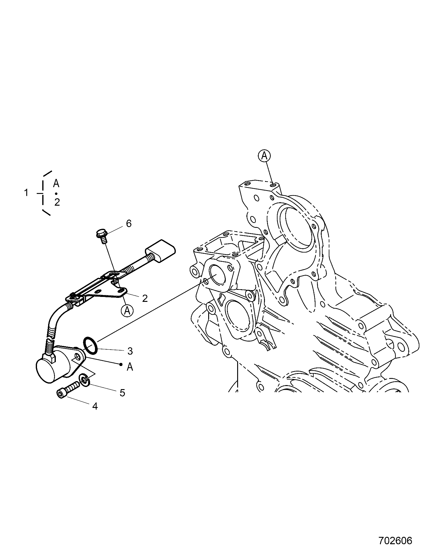 ENGINE, STOP SOLENOID - D25P4AD4B4/ED4B4/FD4B4/UD4B4/VD4B4/YD4B4 (702606)