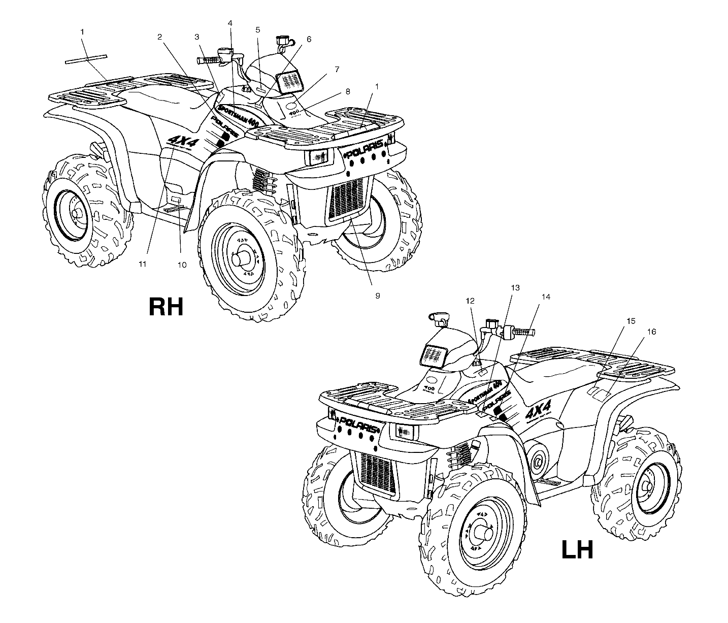 DECALS - A01CH42AA (4964436443A008)