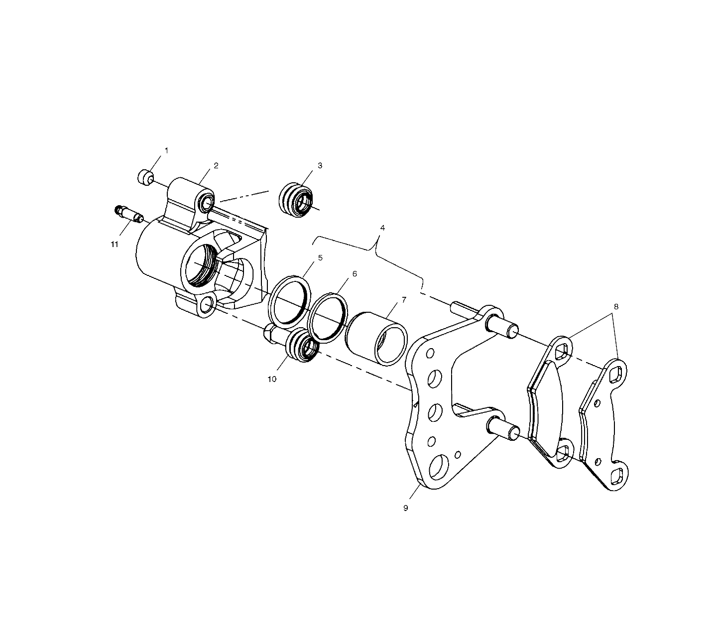 FRONT BRAKE - A01CG38CA (4963916391B005)