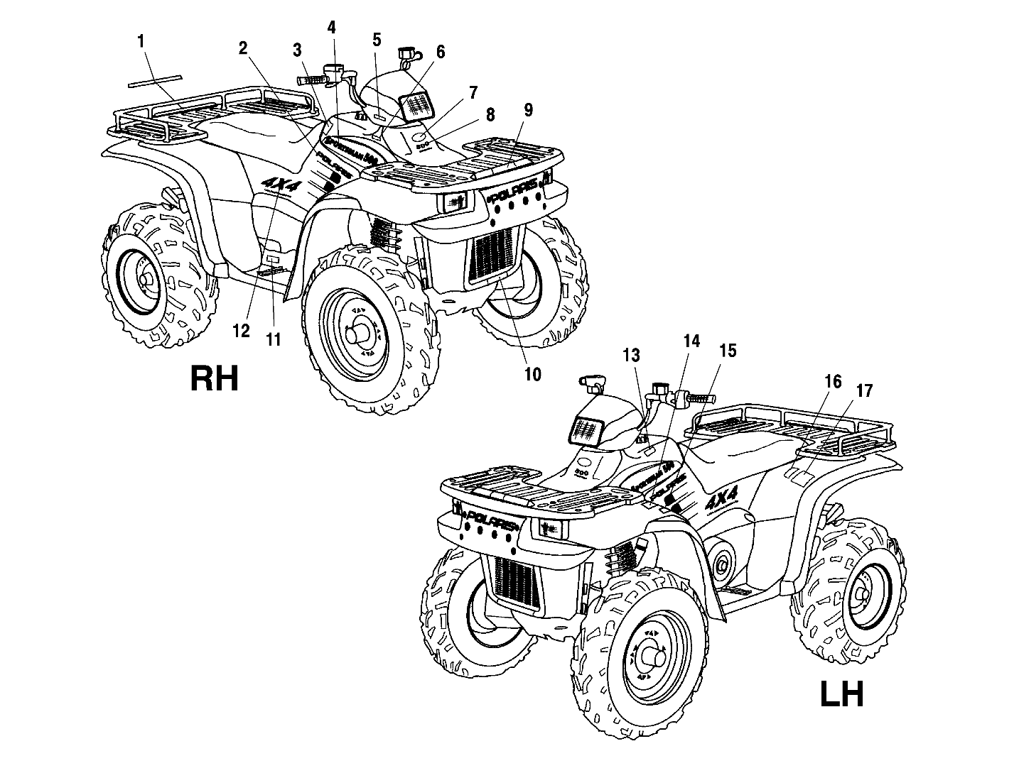 DECALS - A01CH50AA (4964466446A009)