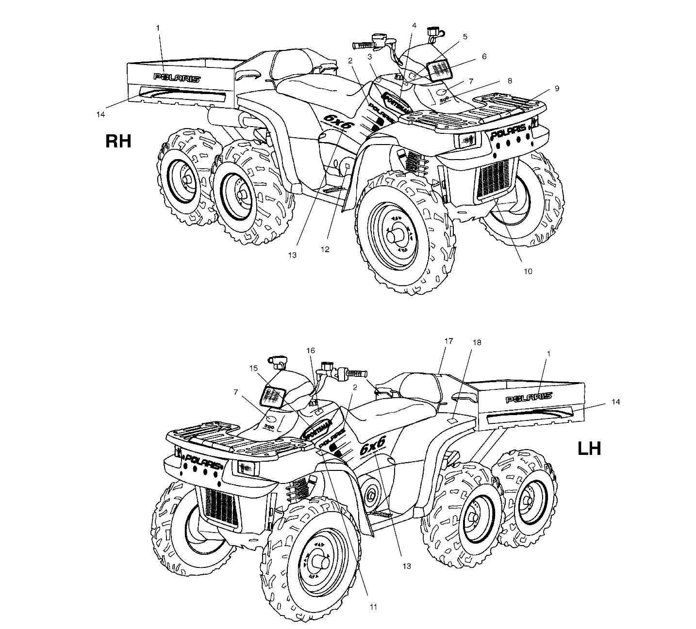 DECALS - A01CL50AA (4964586458A005)