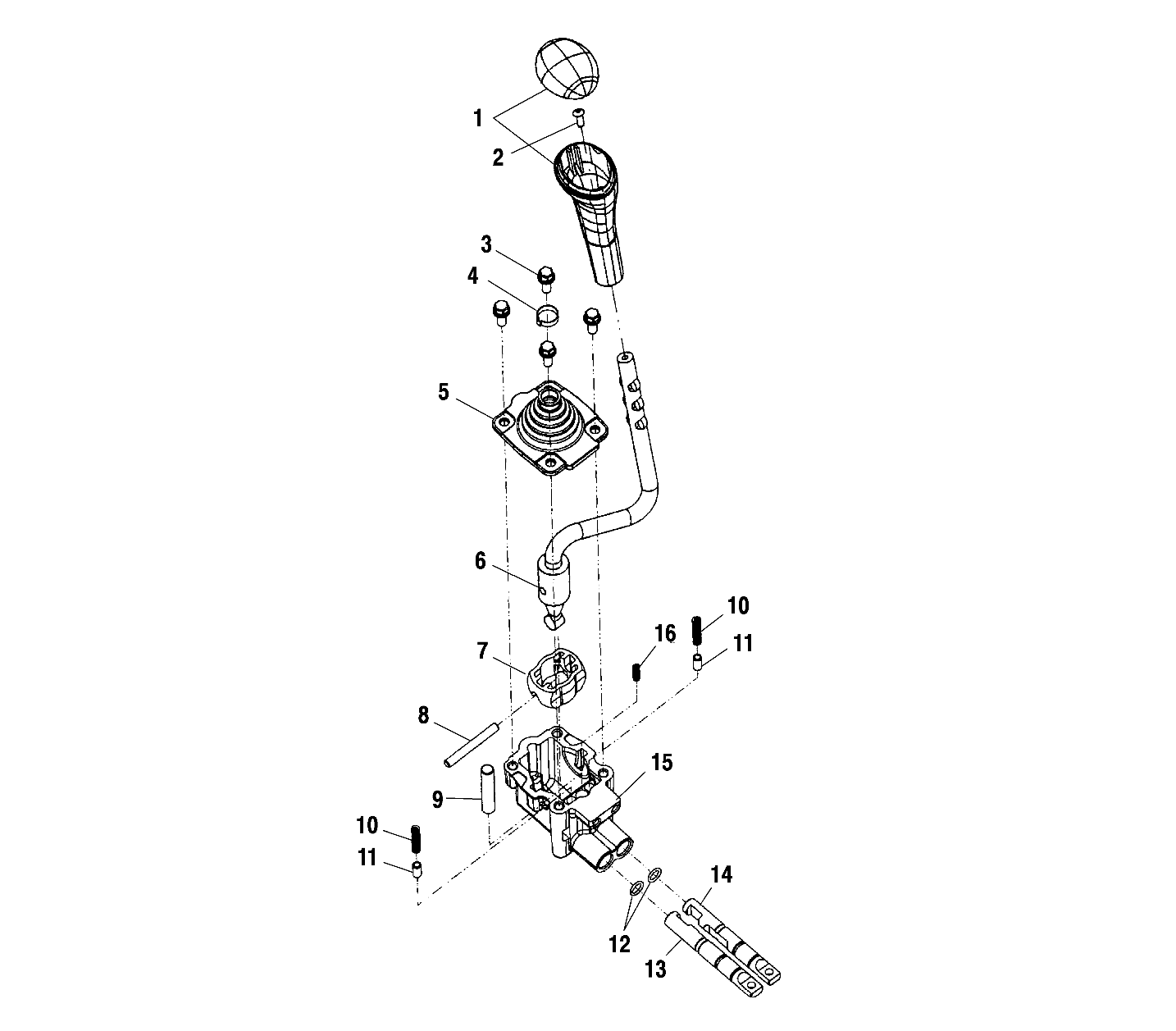 GEAR SELECTOR - A01CL50AA (4964586458C011)