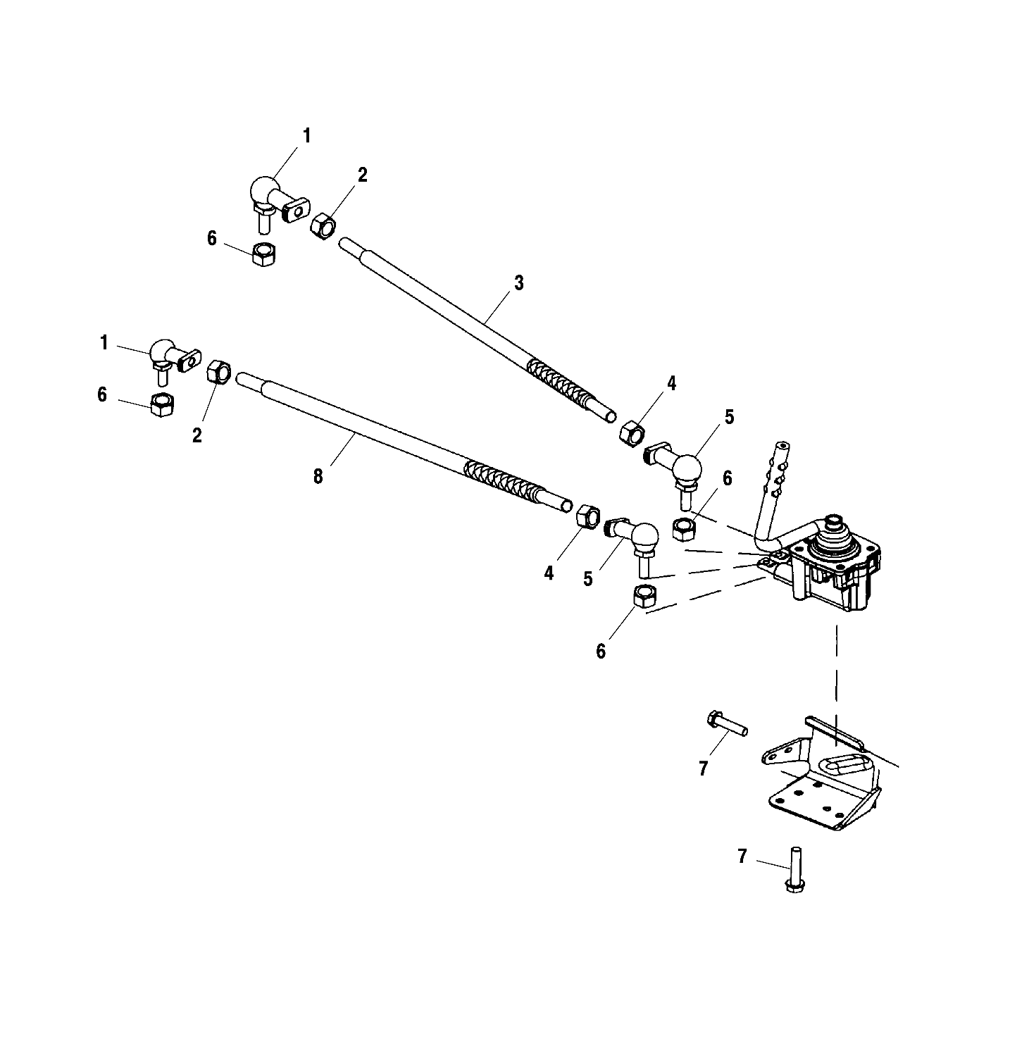 GEARCASE SELECTOR MOUNTING - A01CL50AA (4964586458C012)