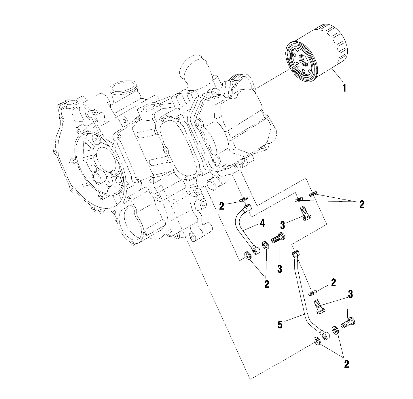 OIL FILTER - A01BA50AA (4963716371D009)