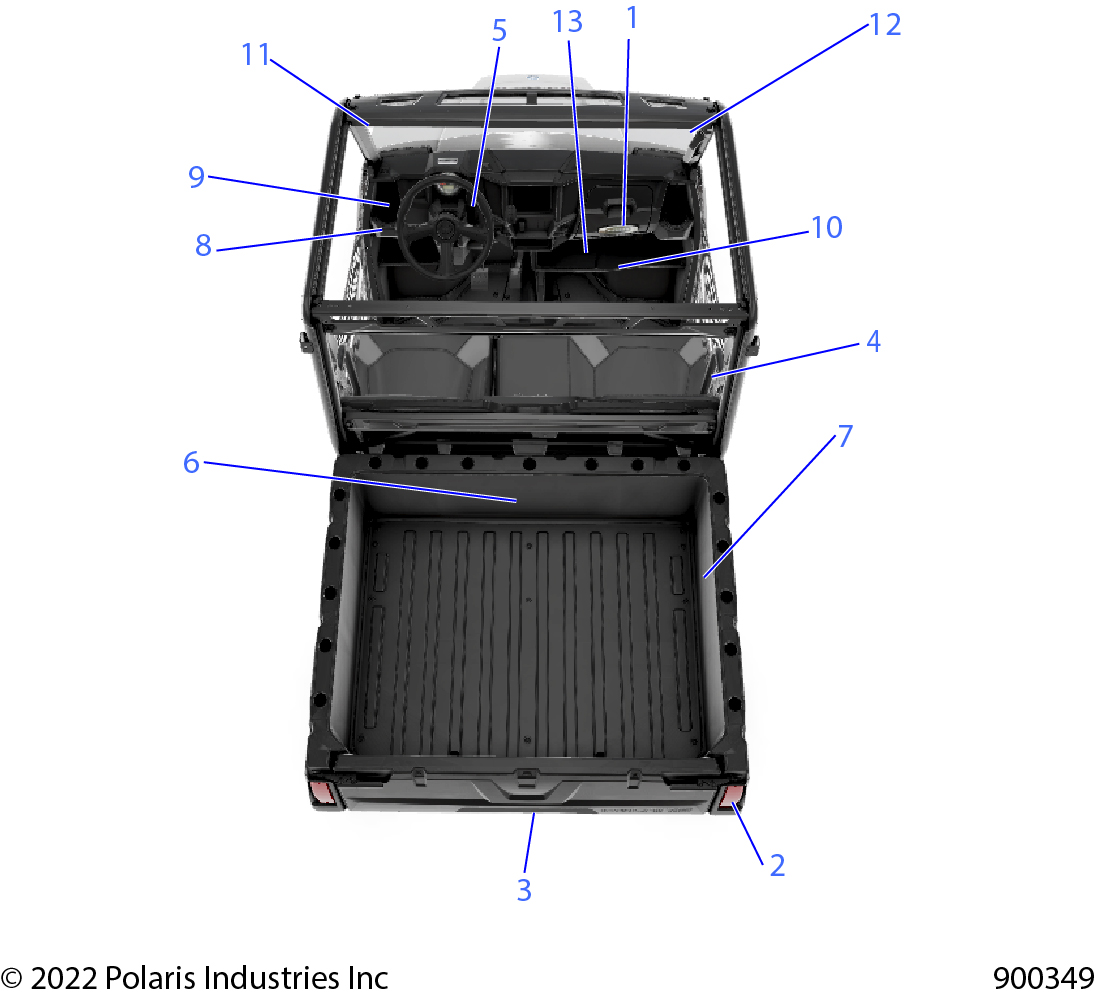 BODY, DECALS, GENERAL - R22MAAE4B8/B9 (900349)