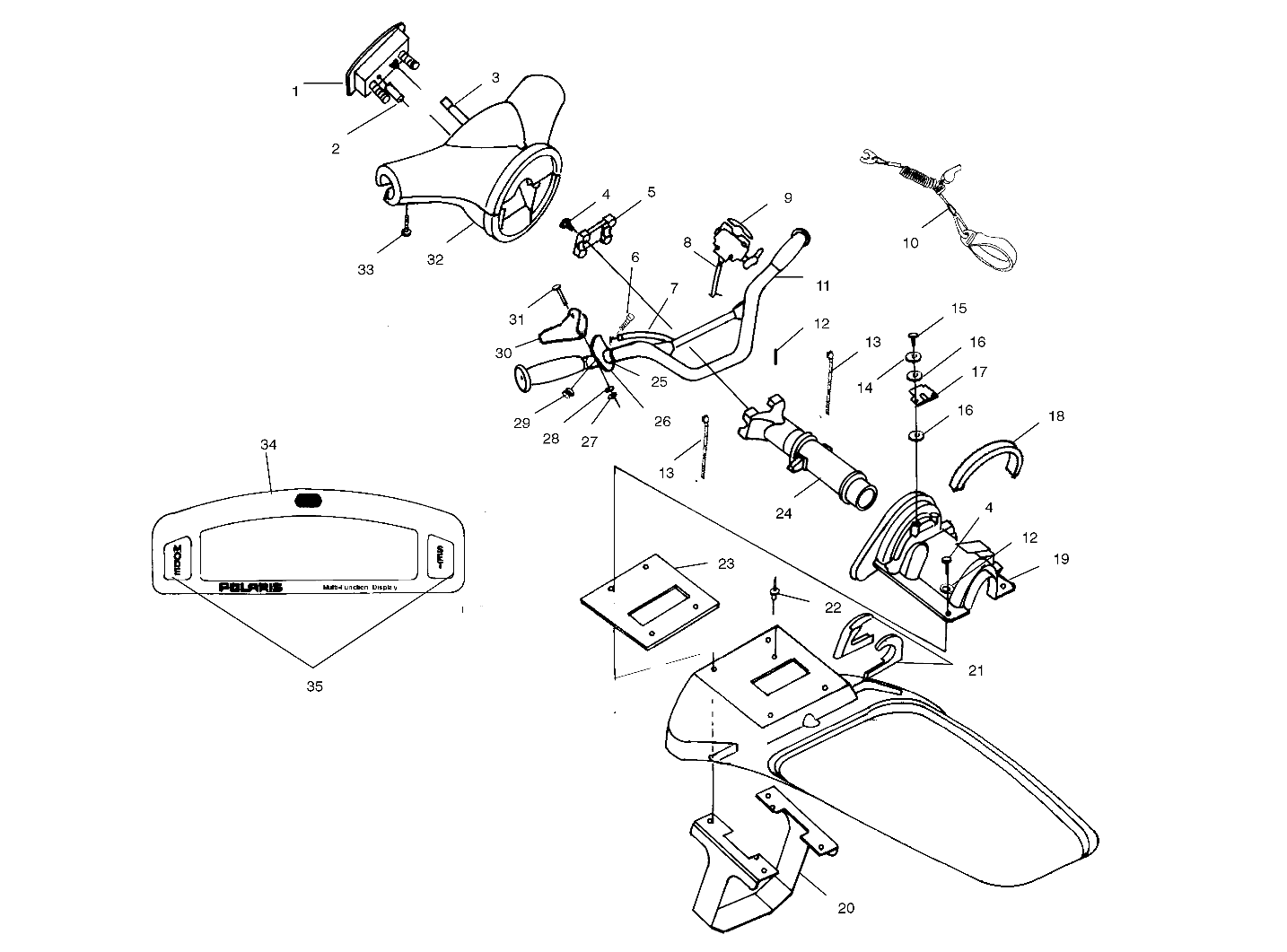 STEERING - W014697D (4964806480A011)