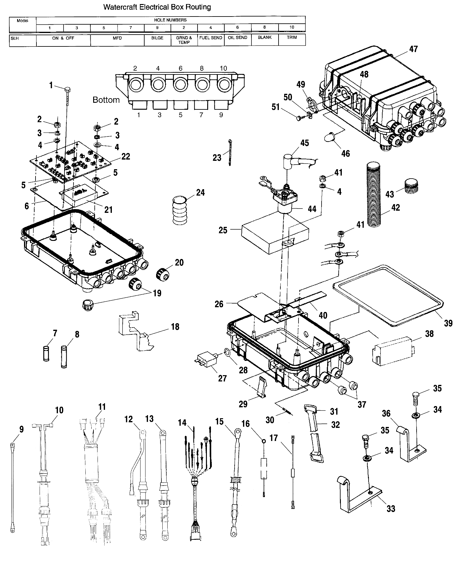 ELECTRICAL BOX - W014697D (4964806480B005)