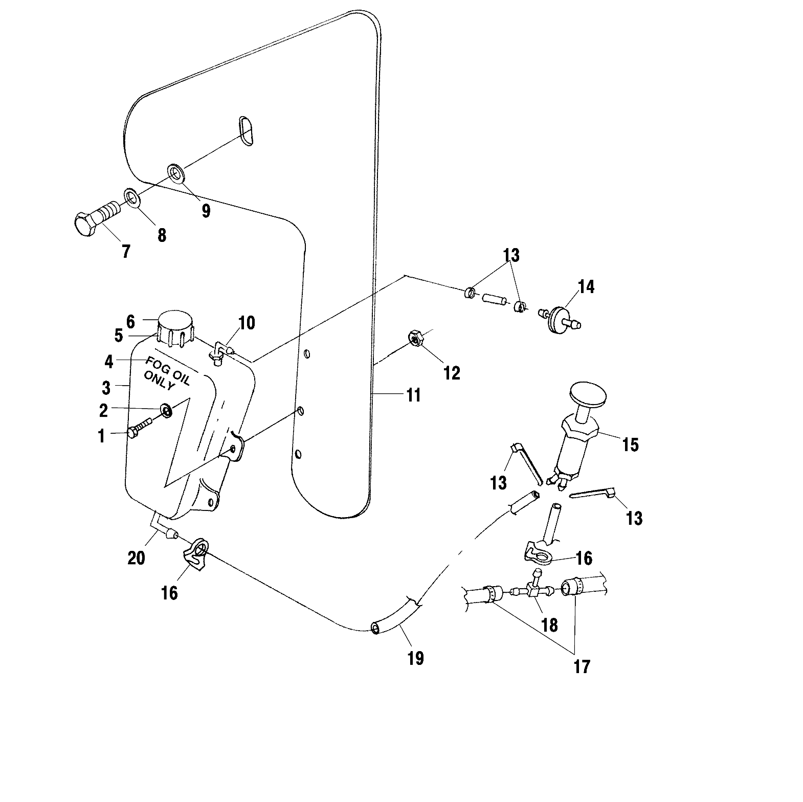 ENGINE FOGGING SYSTEM - W014697I (4964806480C006)