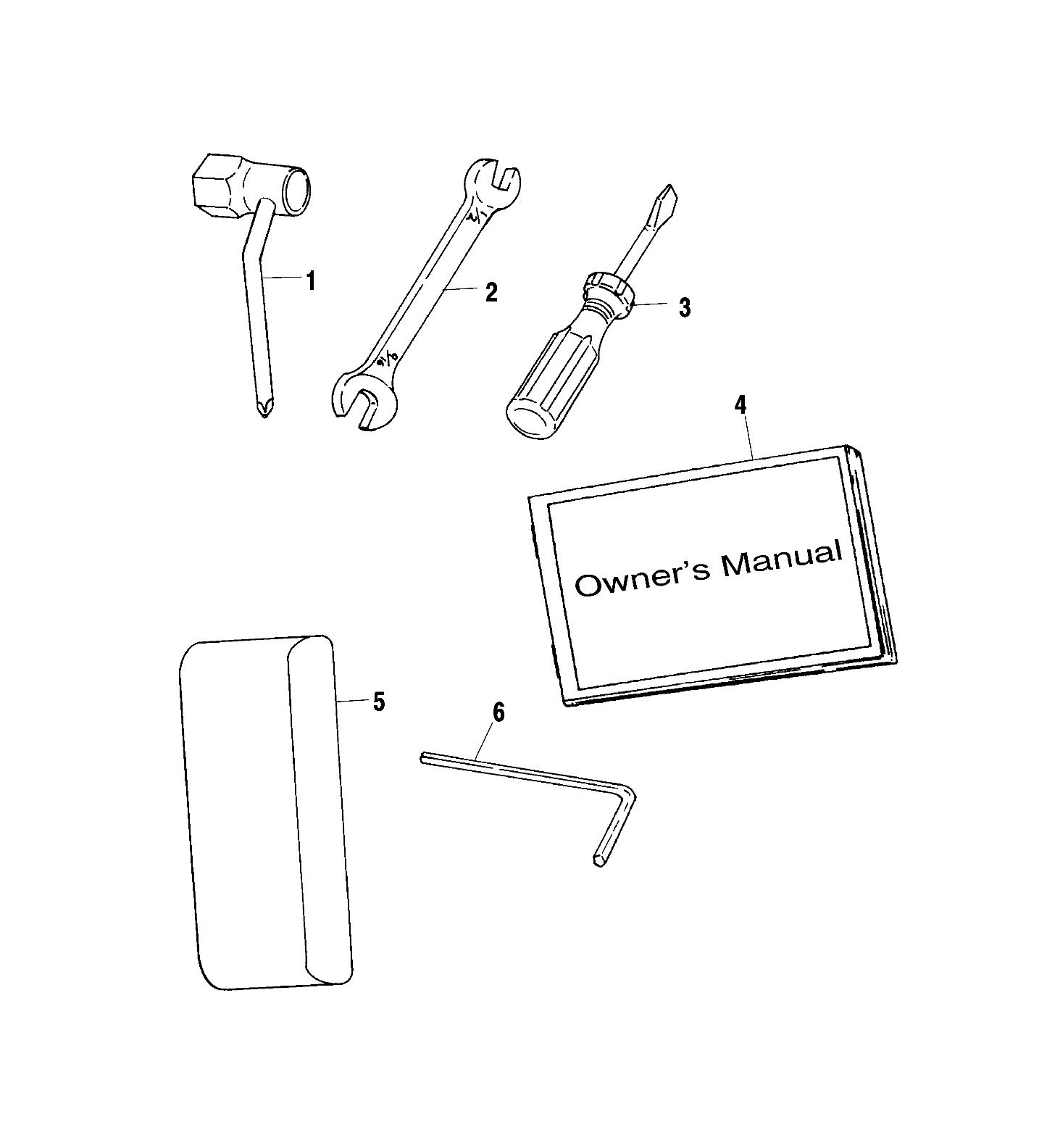 TOOL KIT - W014697D (4964806480C007)