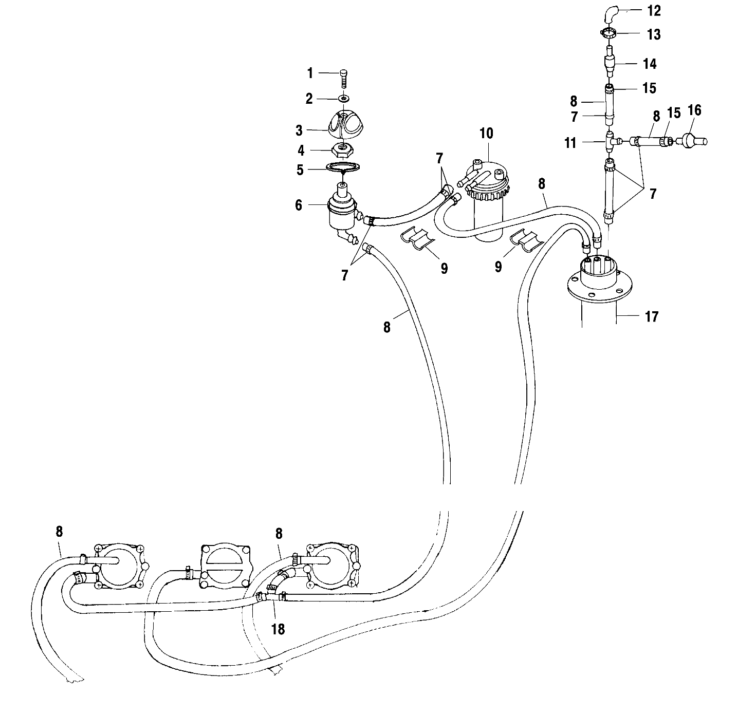 FUEL SYSTEM - W014699D (4964816481A009)