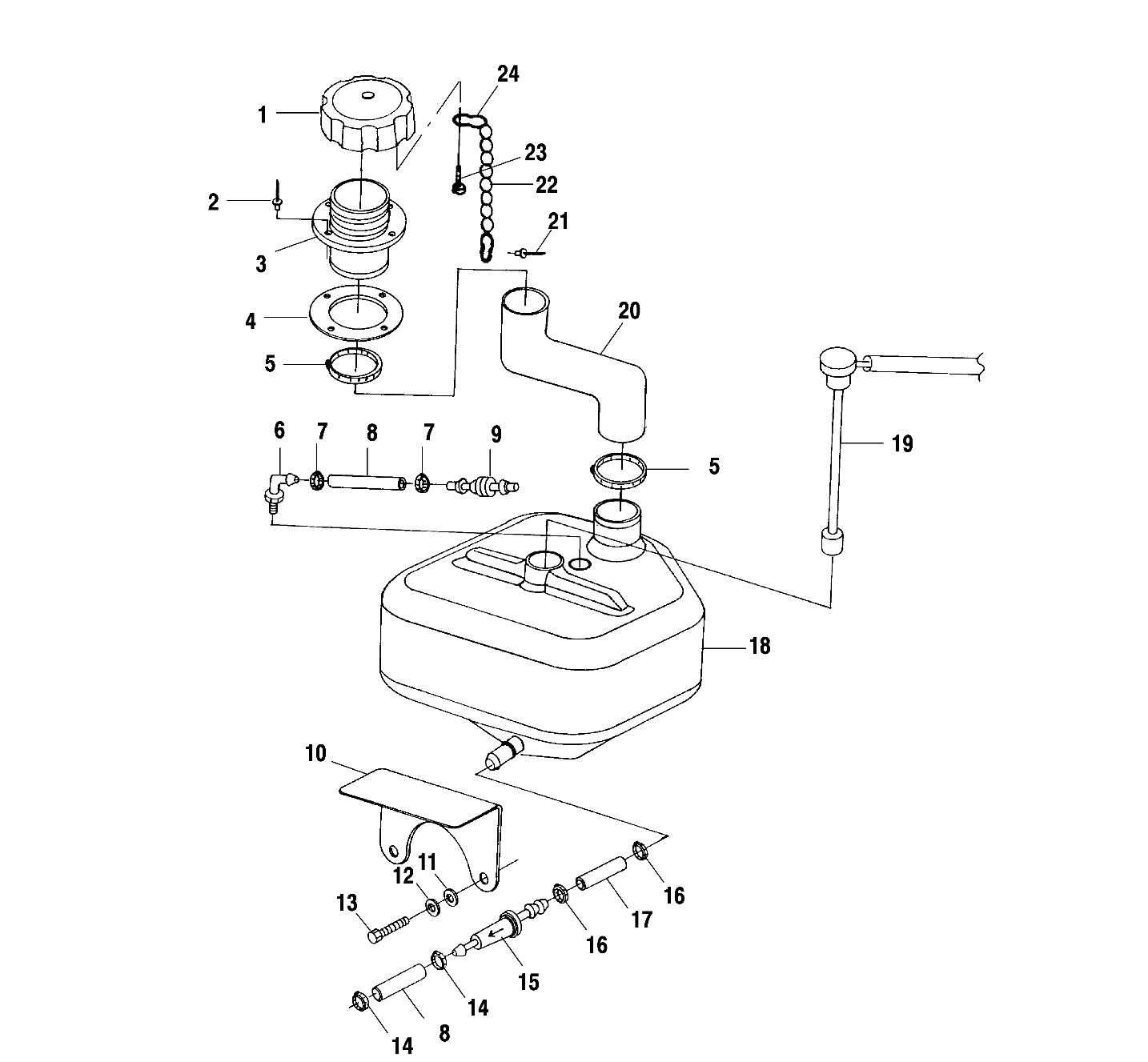 OIL TANK - W014699D (4964816481A011)