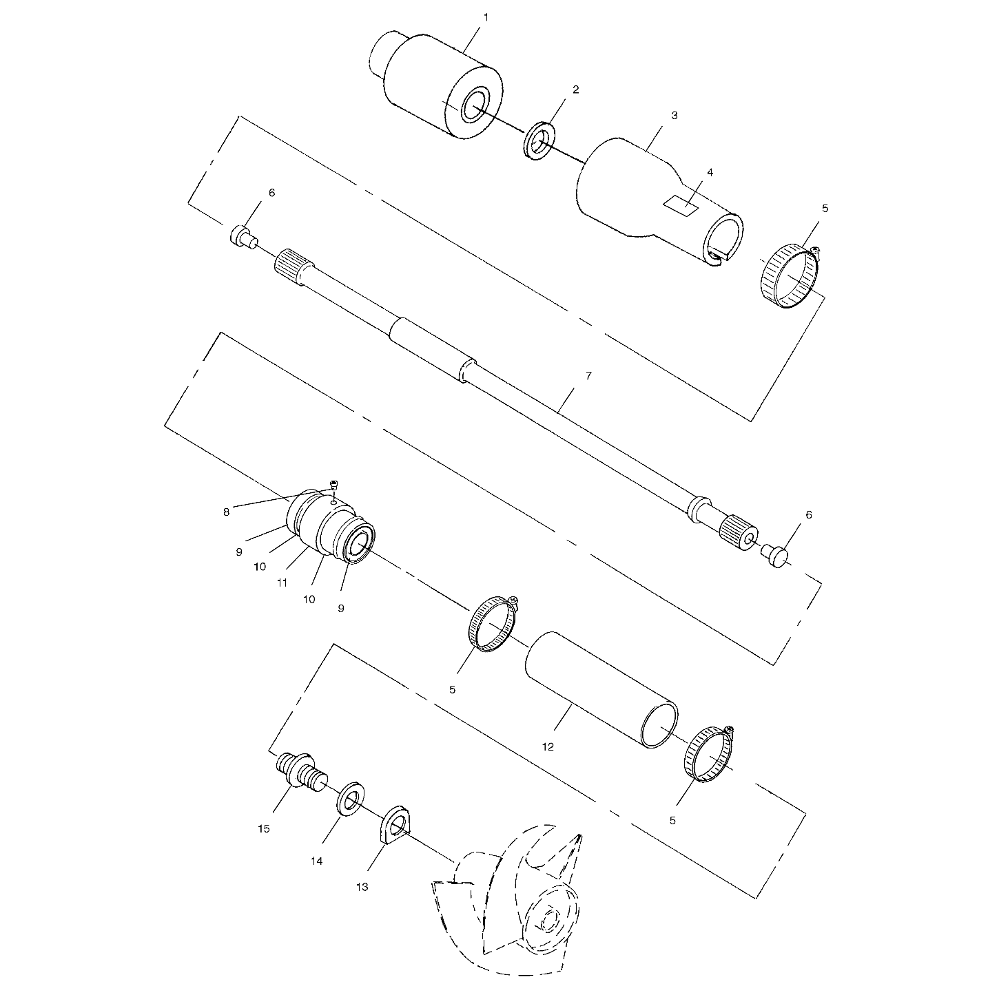 DRIVE SYSTEM - W014699D (4964816481B001)