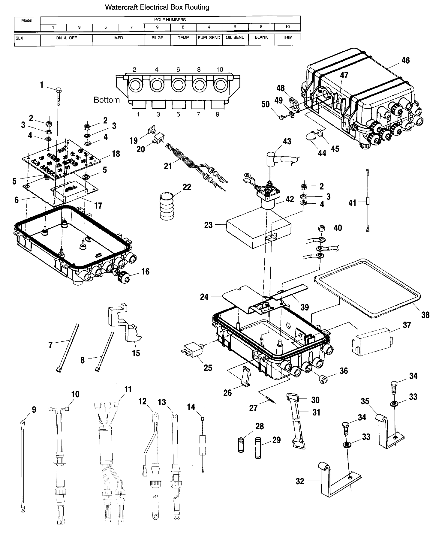 ELECTRICAL BOX - W014699D (4964816481B011)