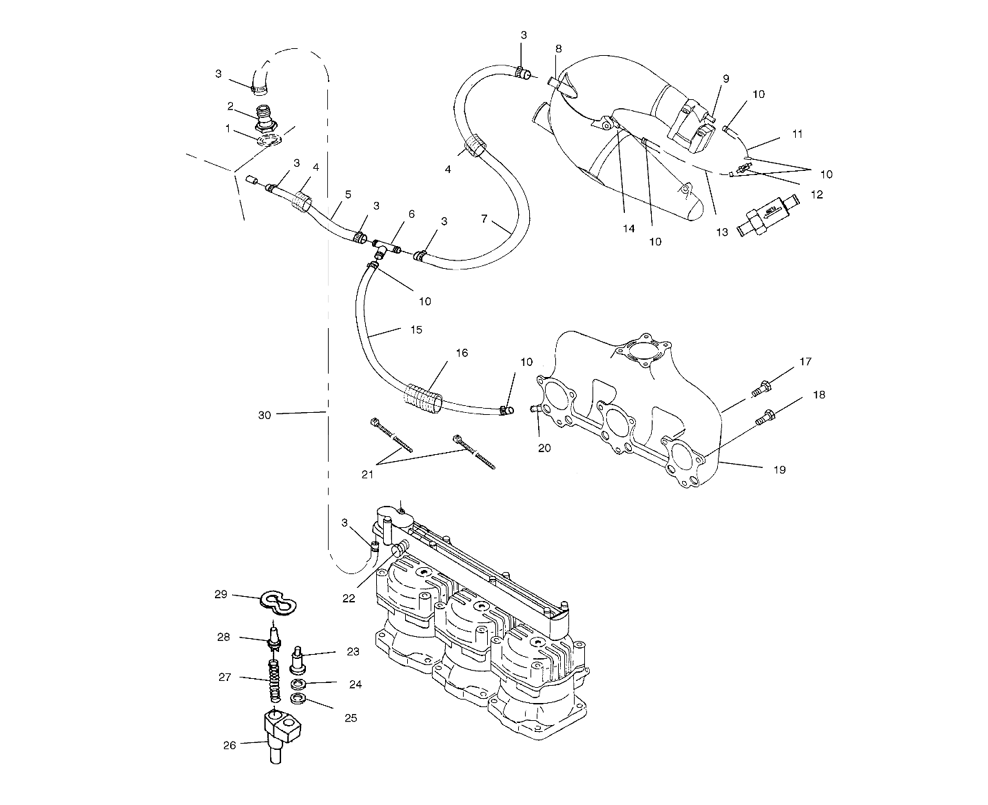 COOLING SYSTEM - W015199D (4964836483B009)