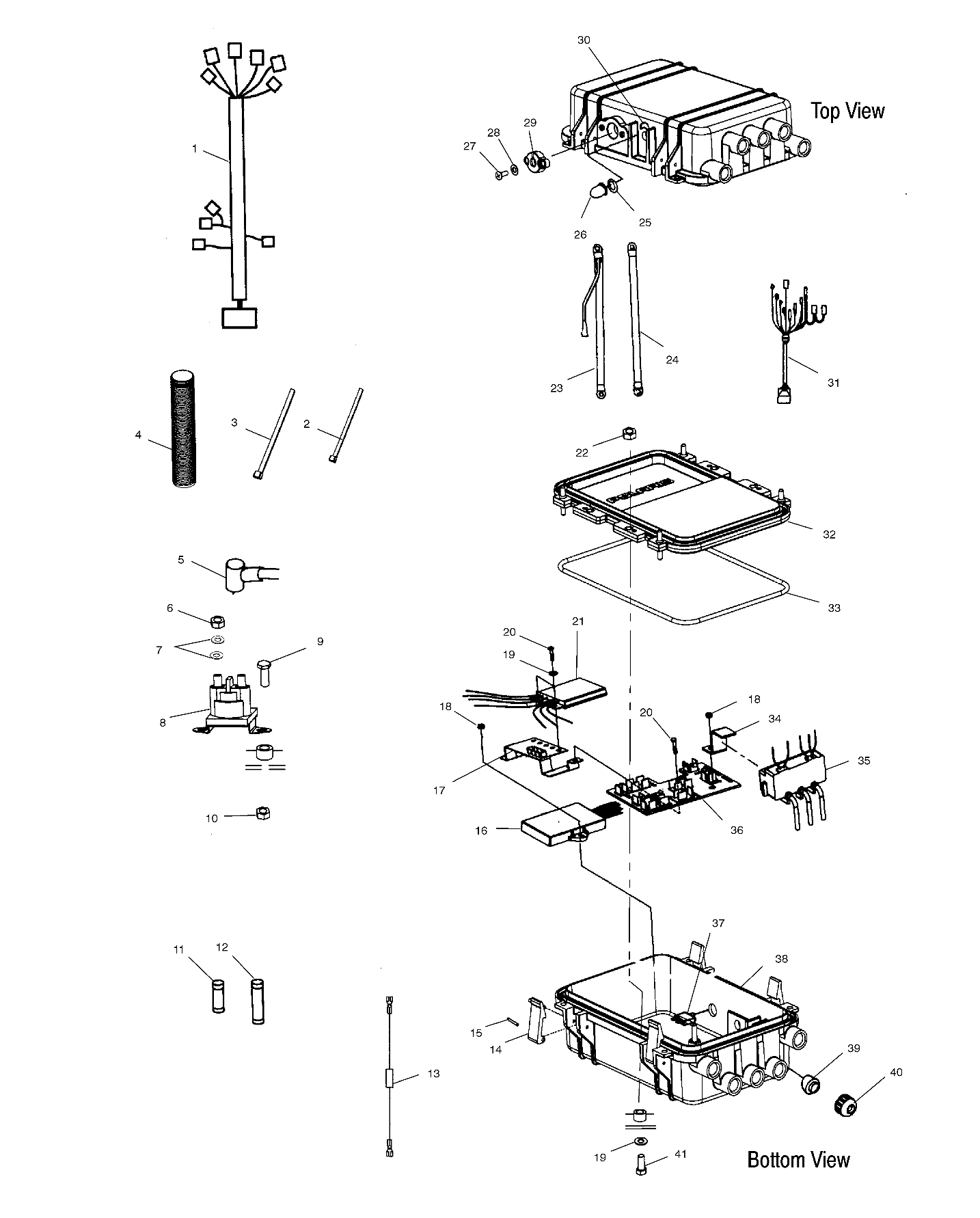 ELECTRICAL BOX - W015199D (4964836483B013)