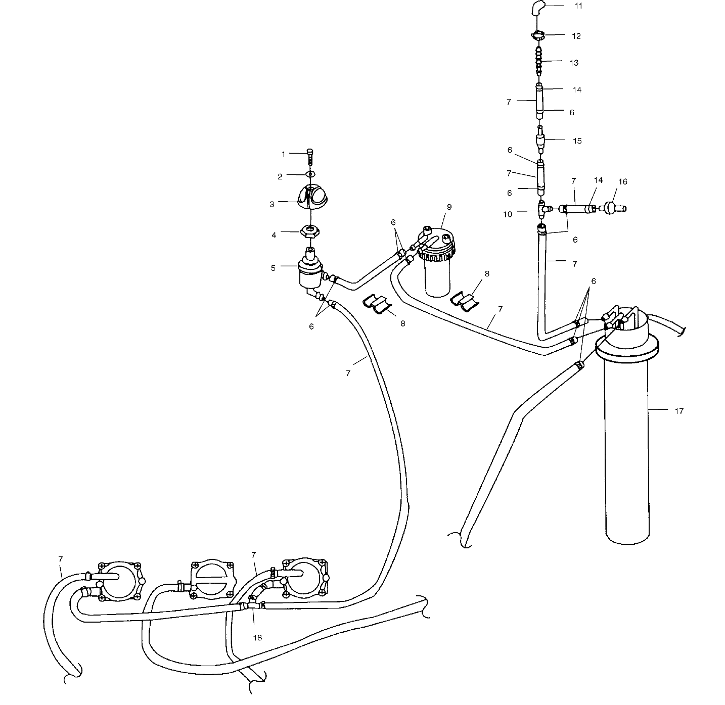 FUEL SYSTEM - W015099D (4964866486A011)