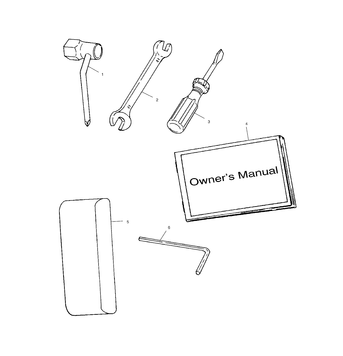 TOOL KIT - W015099D (4964866486C010)