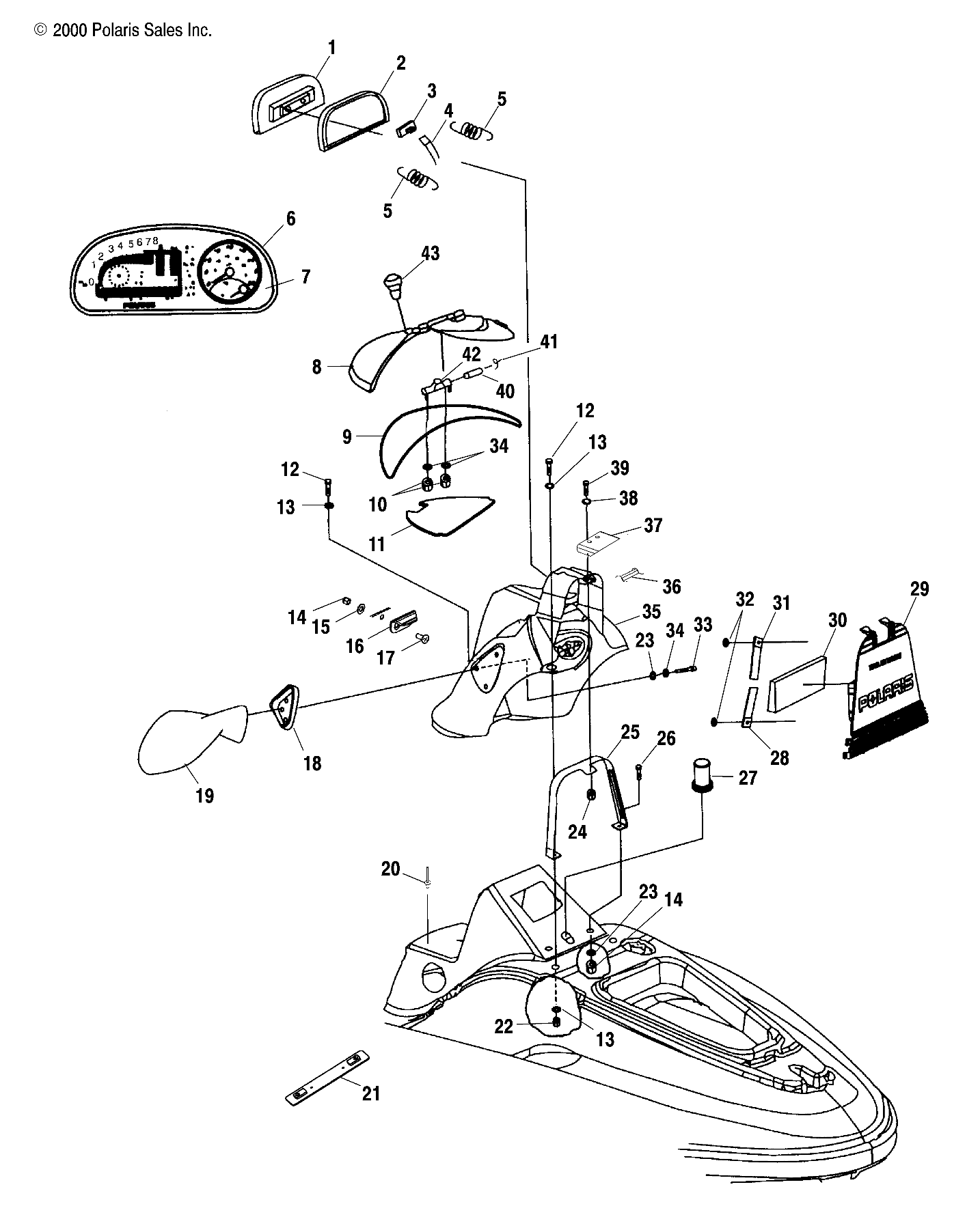 SHROUD - W015098D (4964876487A003)