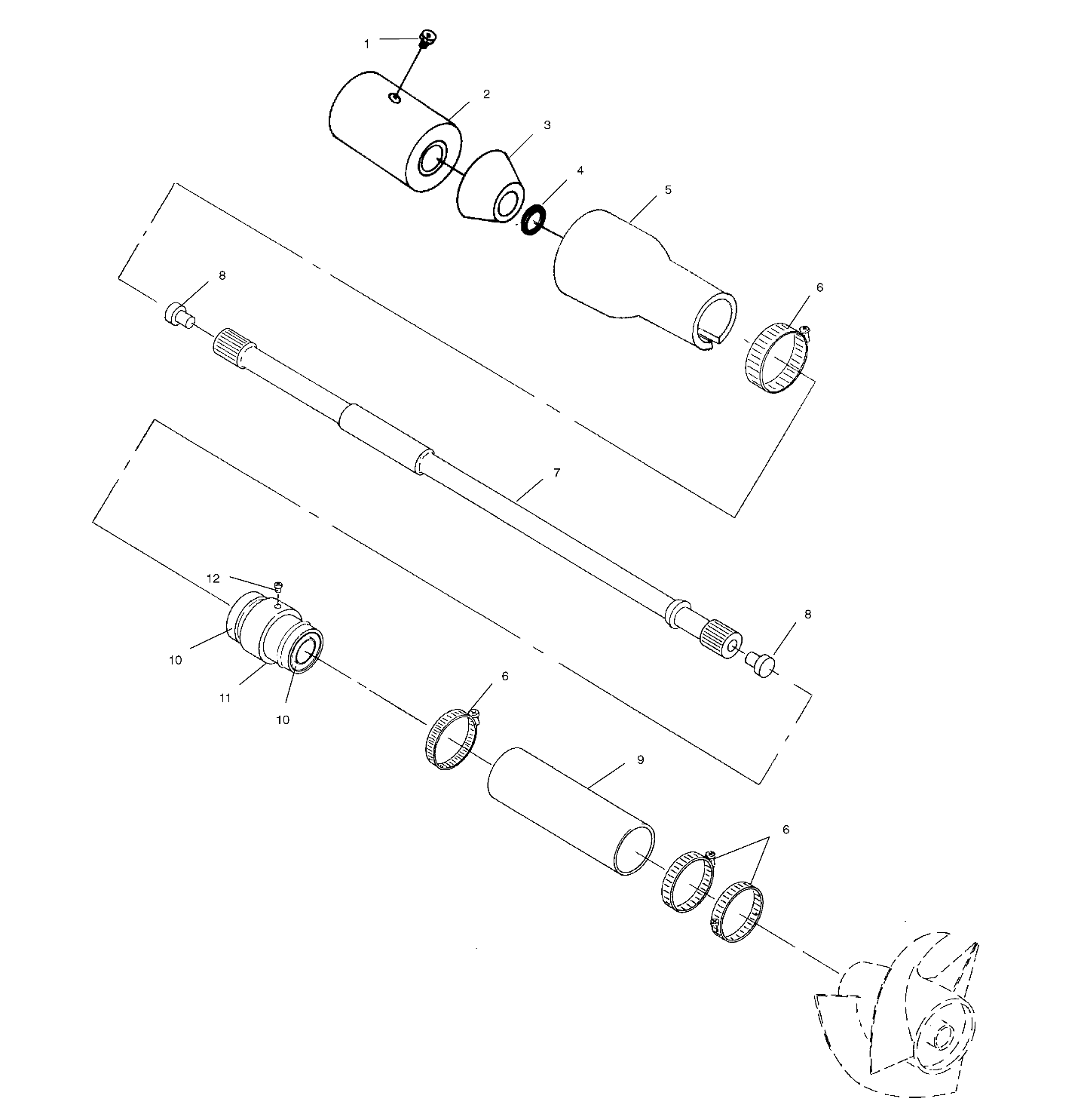 DRIVE SYSTEM - W014999D (4964886488A014)